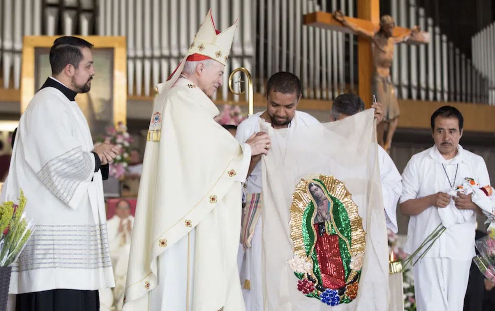 Aguiar y la Virgen de Guadalupe