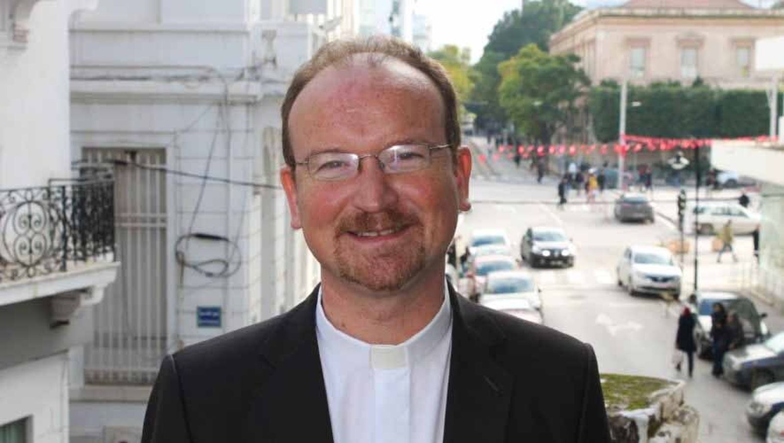 Monseñor Nicolas Lhernould, arzobispo de Túnez