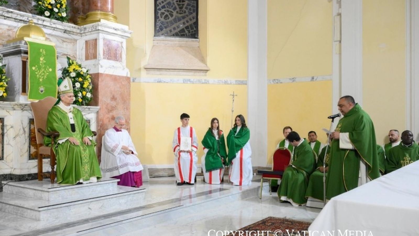 Las monaguillas de Ostia