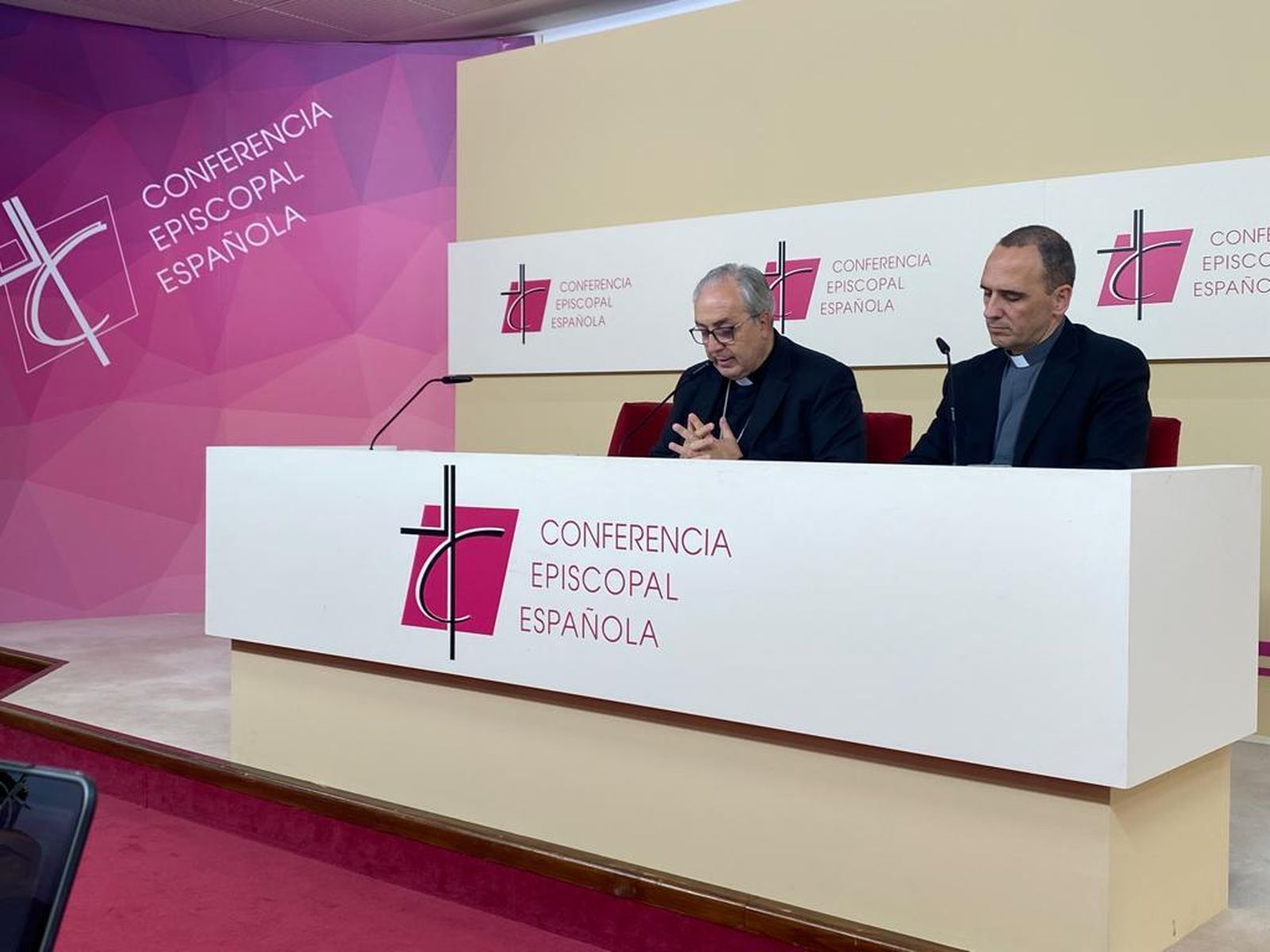 Magán, con Josetxo Vera