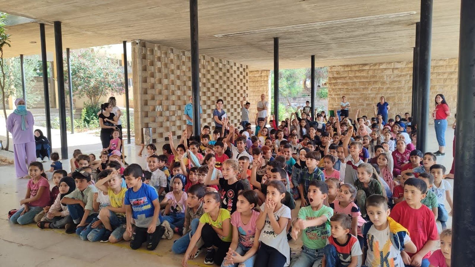 Imagen de 2022 del Proyecto Fratelli con voluntarios llegados ese año