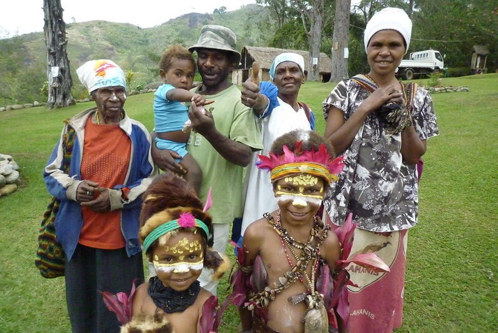 Indígenas católicos en Papúa Nueva Guinea