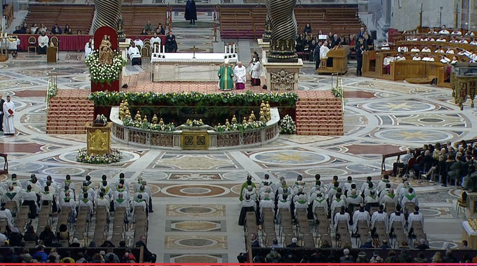 Misa en San Pedro para el Jubileo de los Artistas