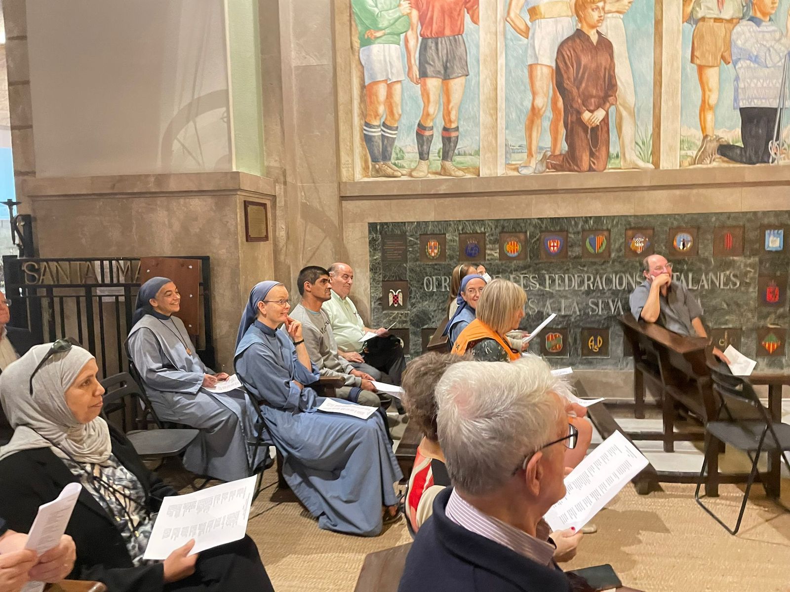 Encuentro de iglesias hospital de campaña en Santa Anna