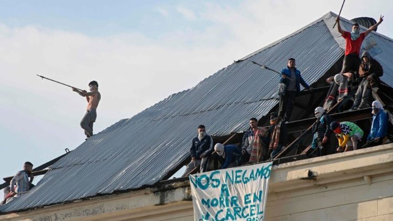 Presos argentinos protestan