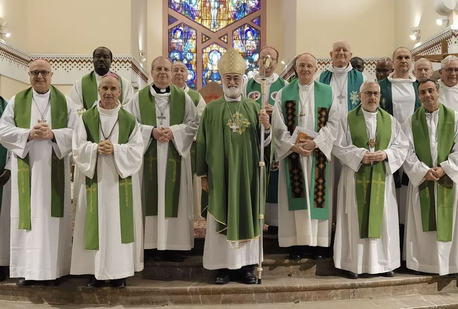 Foto de archivo de los obispos de la Cerna