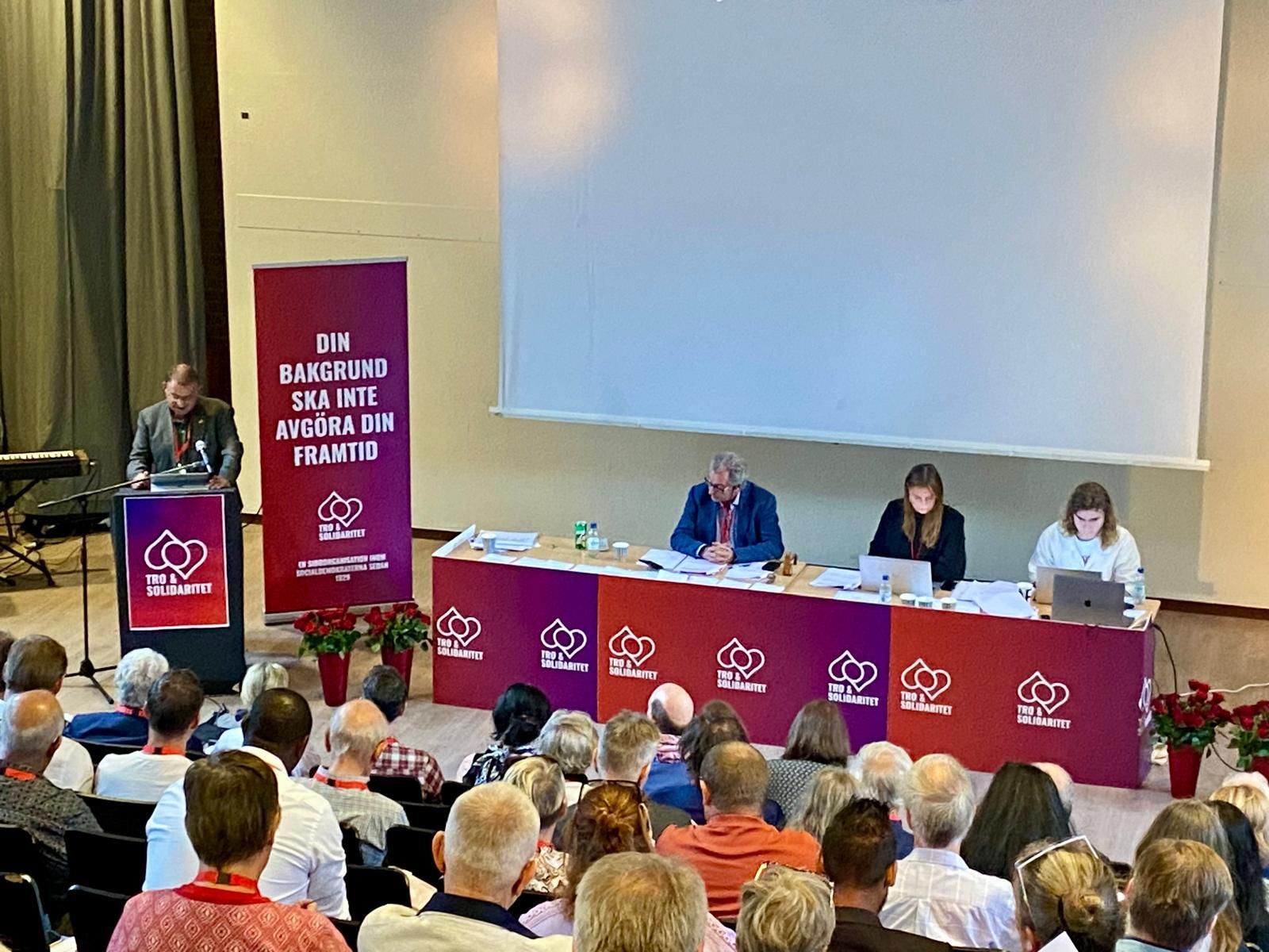 García de Andoin, en el congreso de la Internacional Socialista