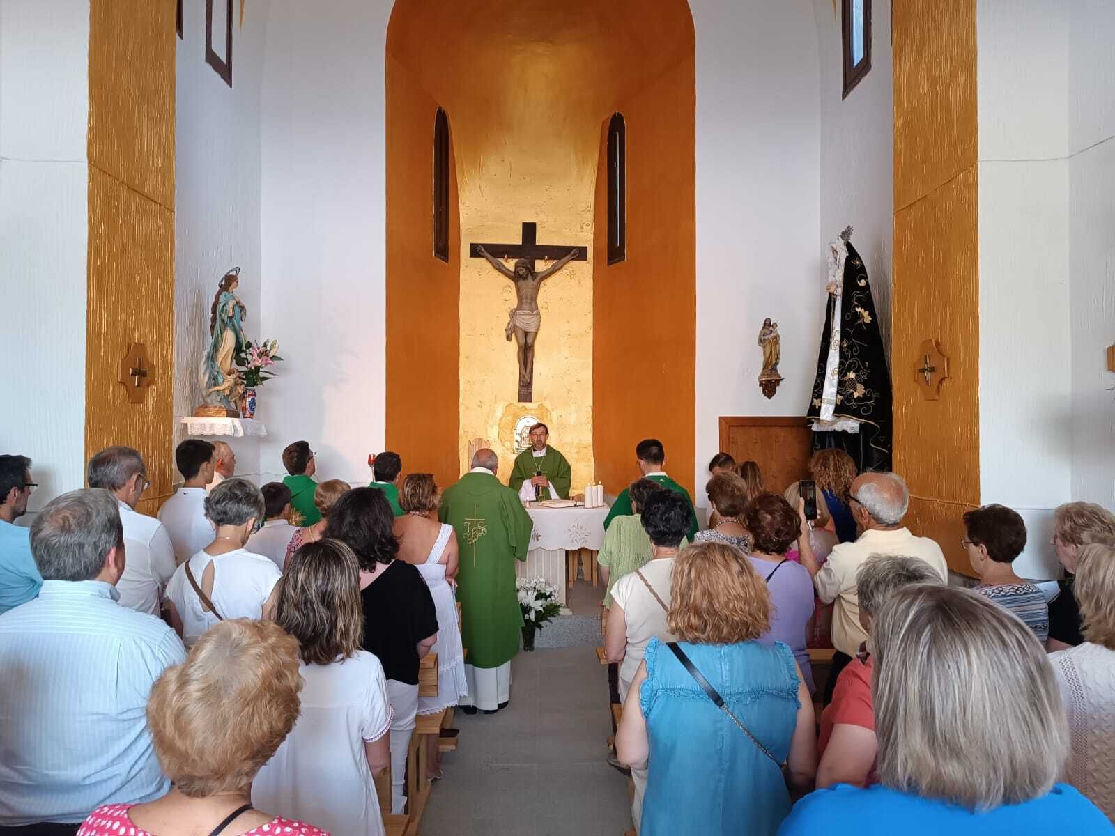 José Cobo, en la misa en Aoslos tras conocer su nombramiento