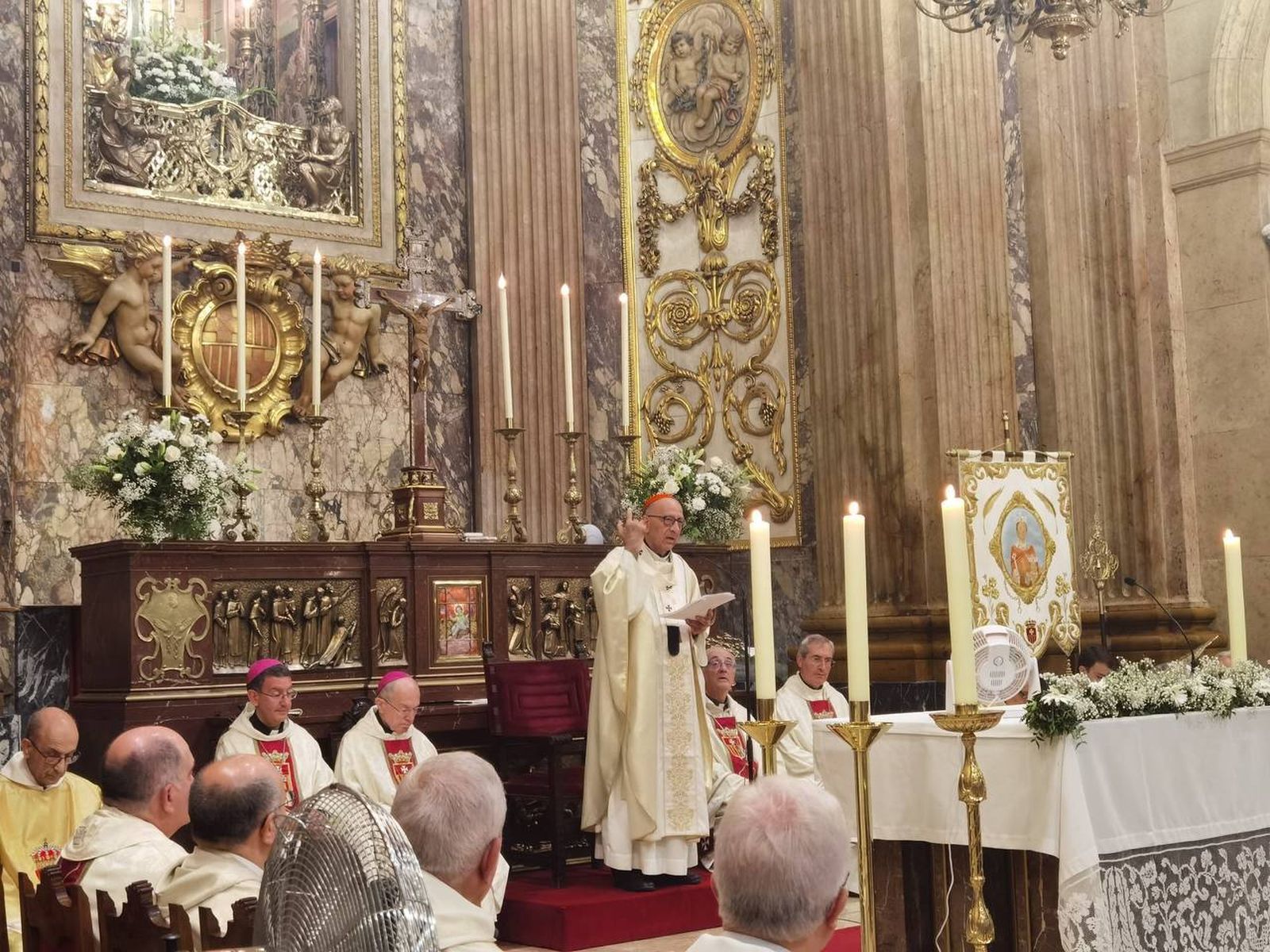 Cardenal Omella celebra la Fiesta dela Mercé"