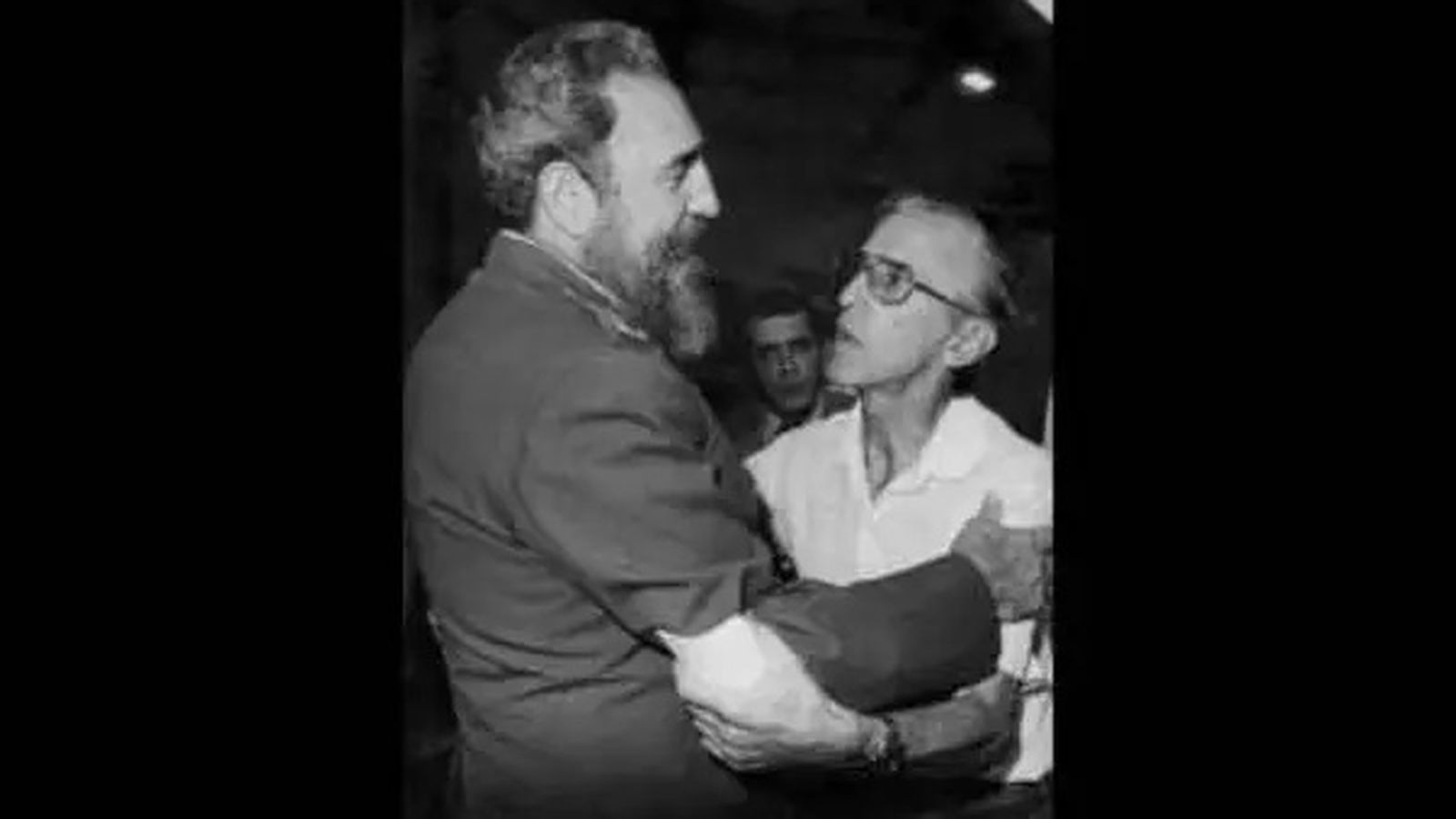 Pedro Casaldáliga y Fidel Castro