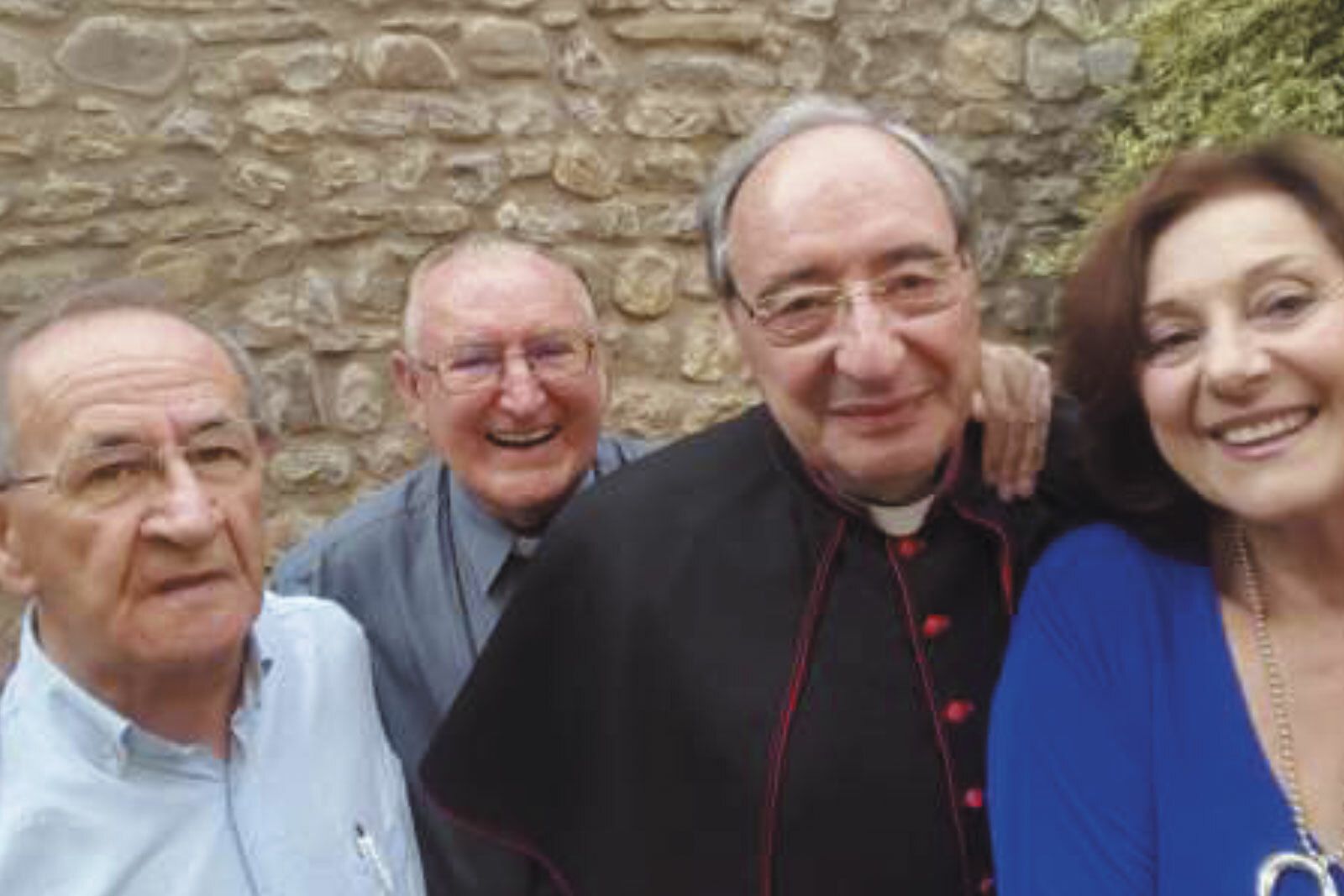 Eloy, Nicolás, Javier y Piedad