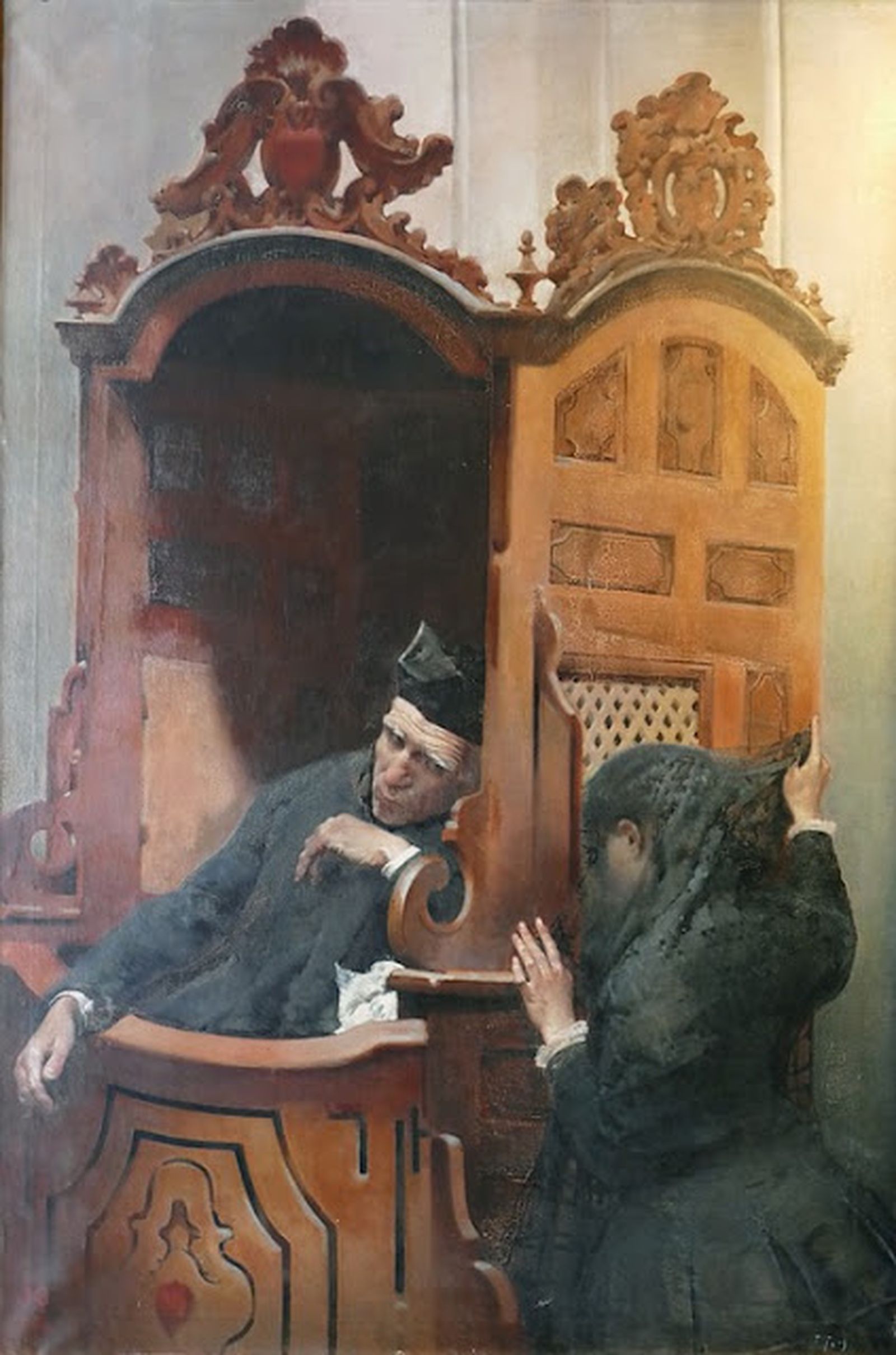Juan García Martínez, La penitente (1884), Museo del Prado
