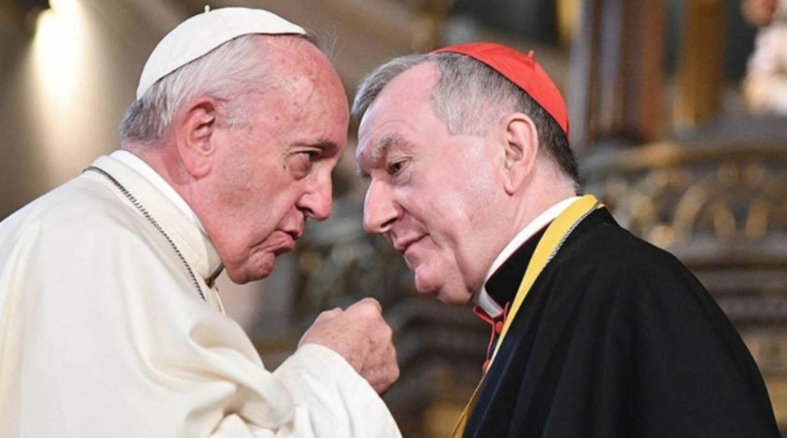 El Papa y Parolin