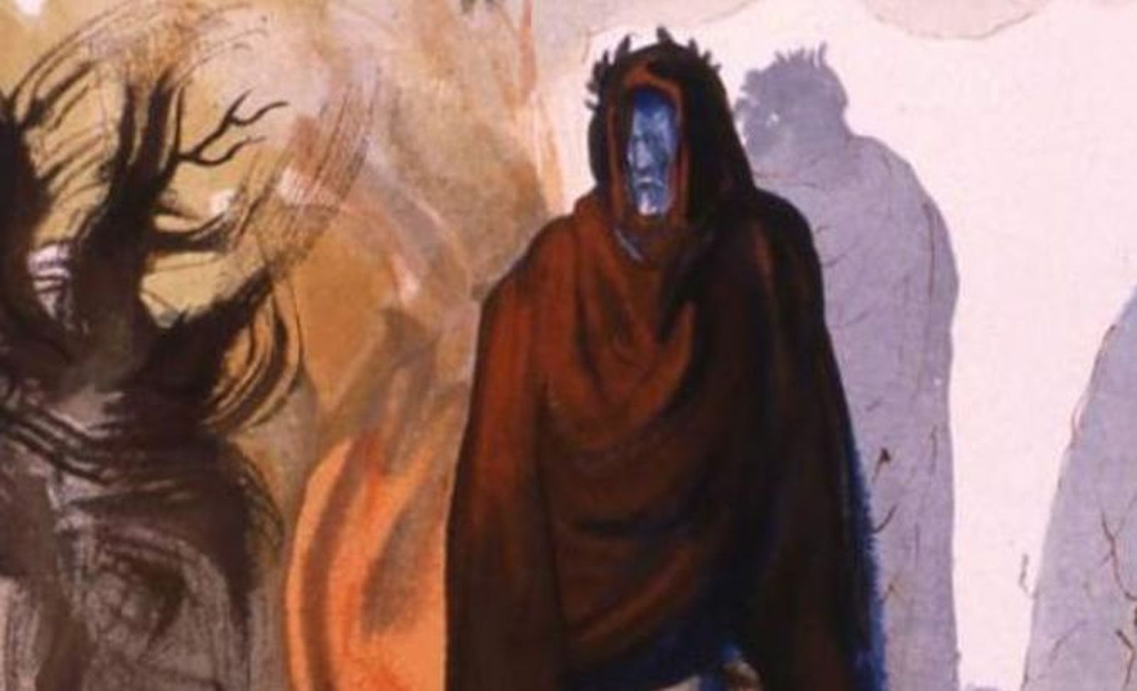 Dante en el Infierno de S. Dalí
