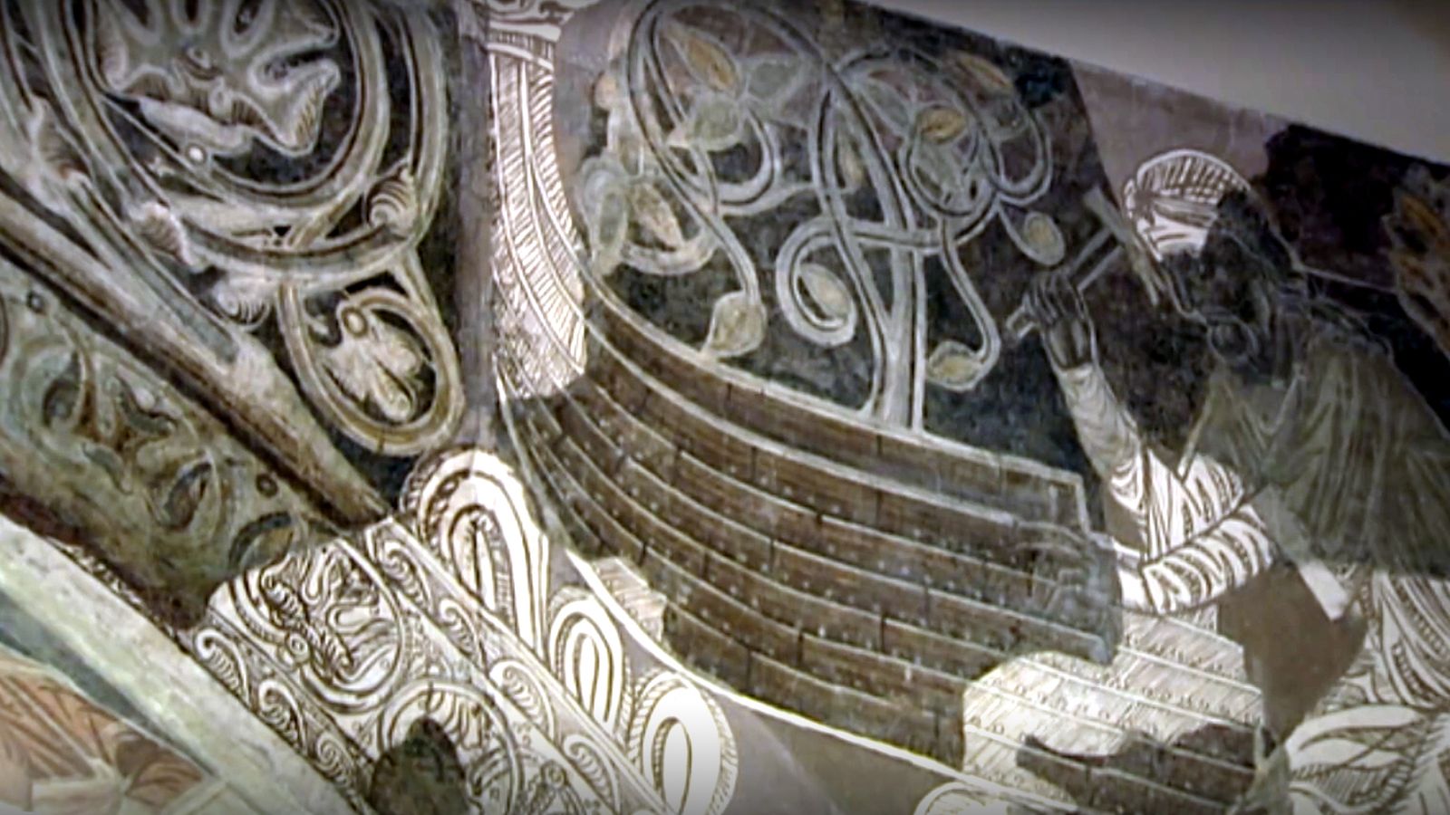 Pinturas de Sijena. Detalle