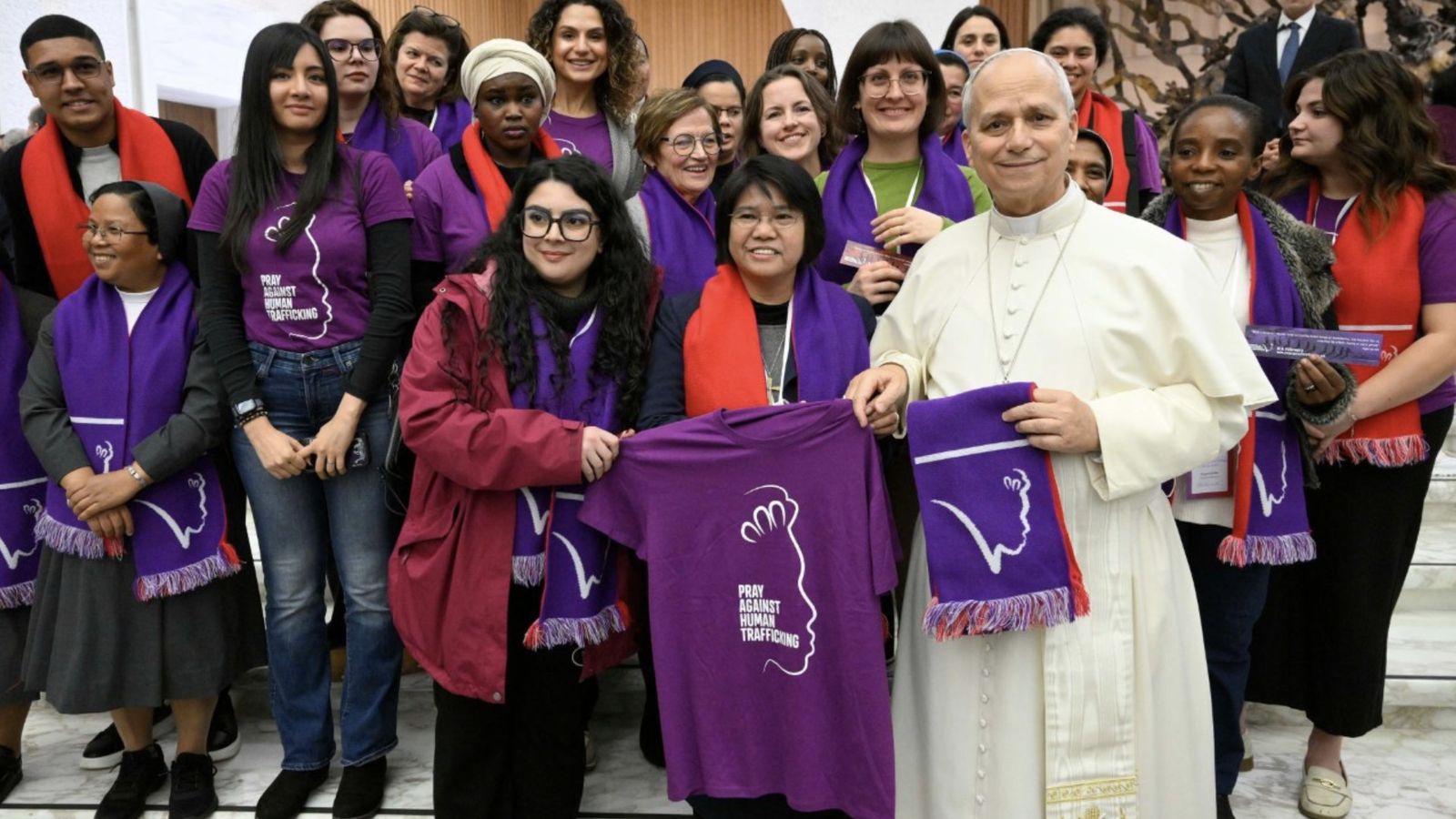 Con la Red Internacional contra la Trata de Personas Talitha Kum