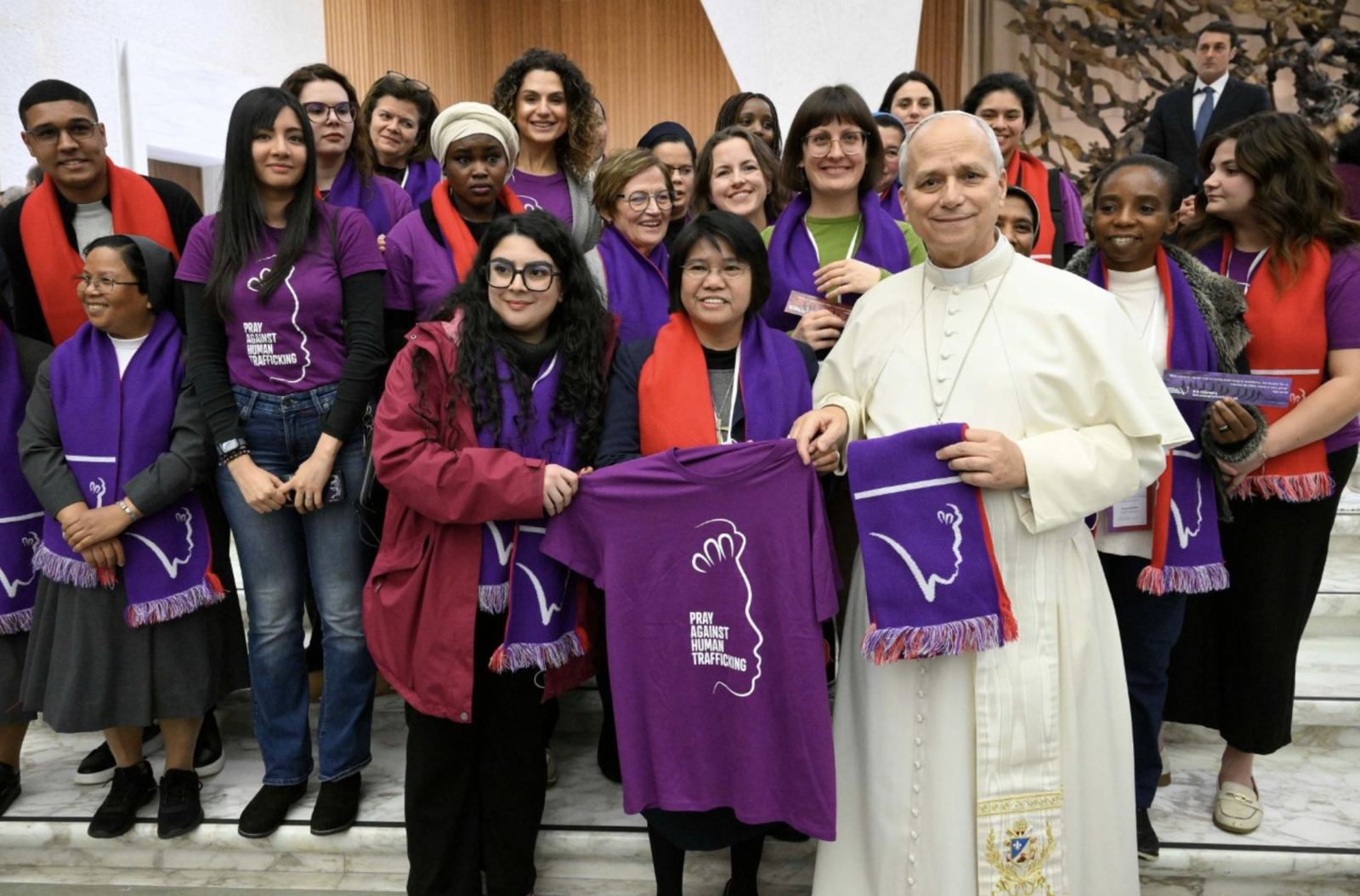 Con la Red Internacional contra la Trata de Personas Talitha Kum