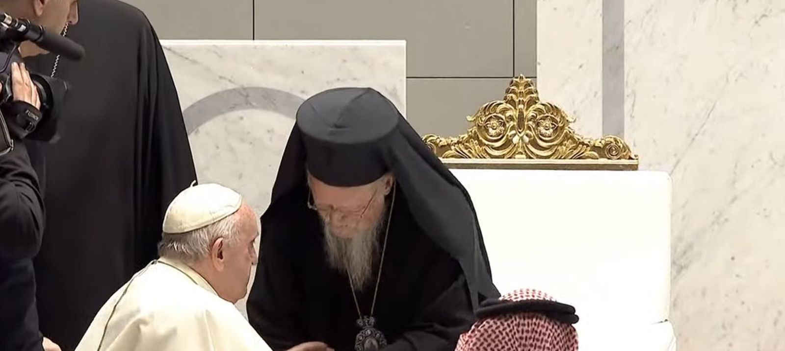 El Papa y Bartolomé