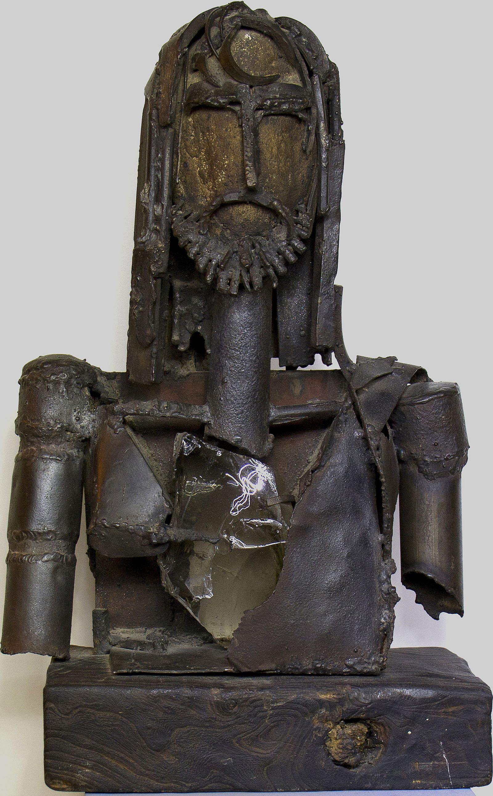 Escultura en 'La zarza ardiendo'