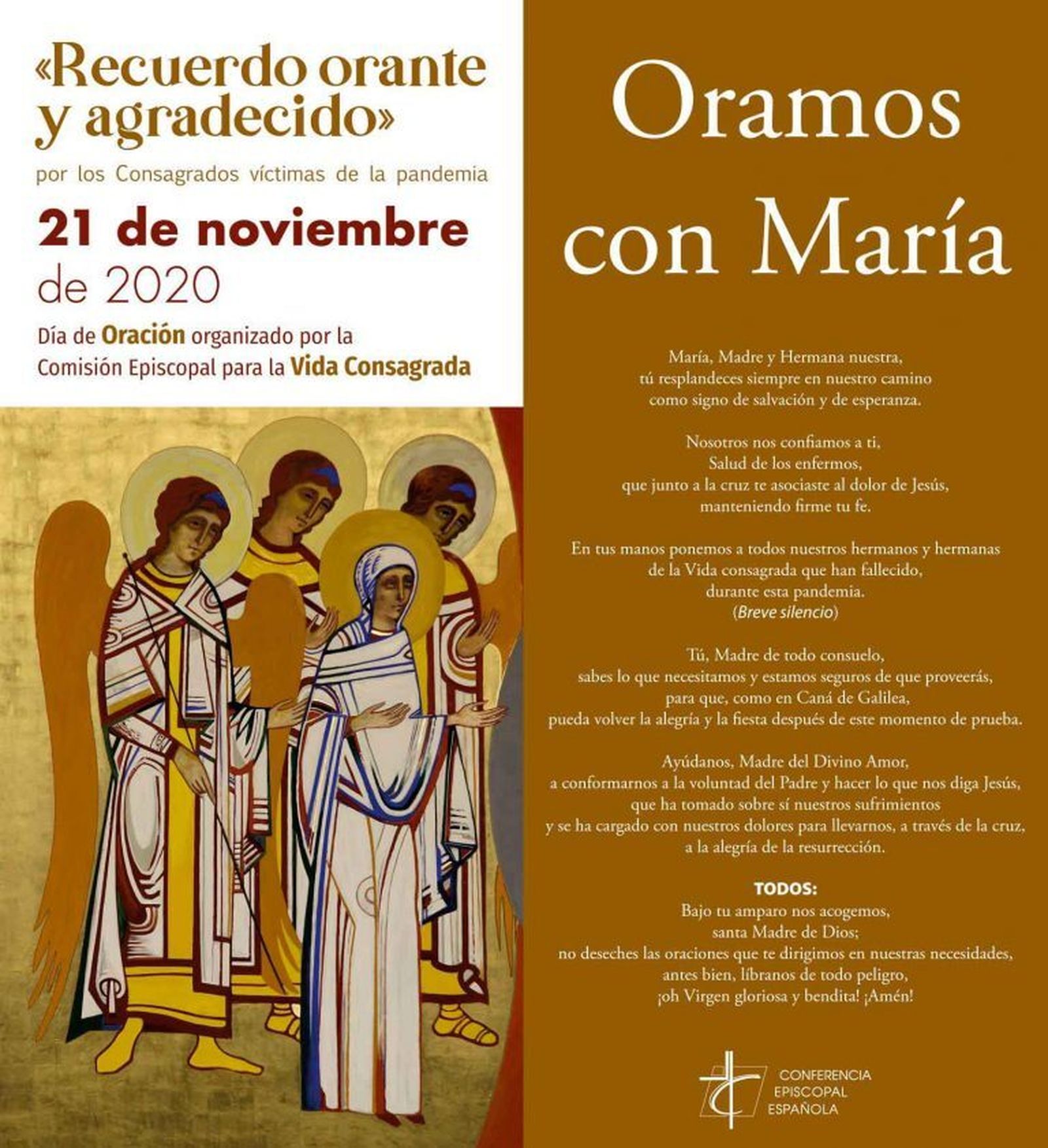 Oramos por los religiosos