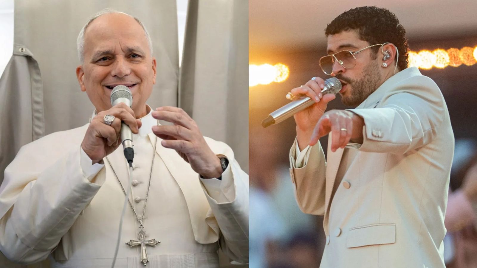 León XIV y Bad Bunny