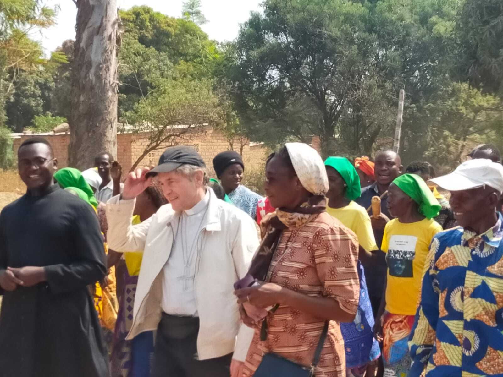 El obispo de Bilbao en RD del Congo