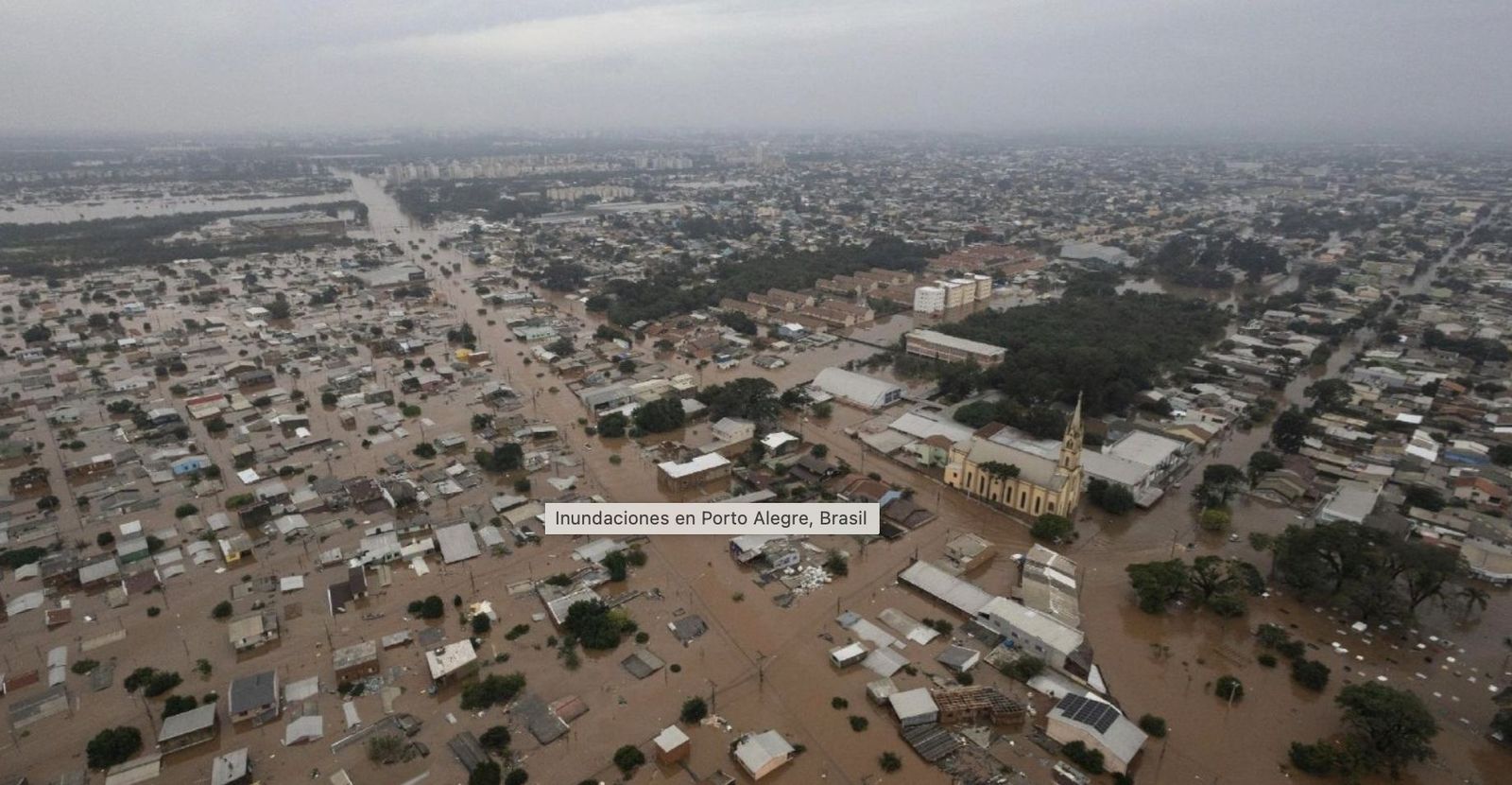Inundaciones en Brasil
