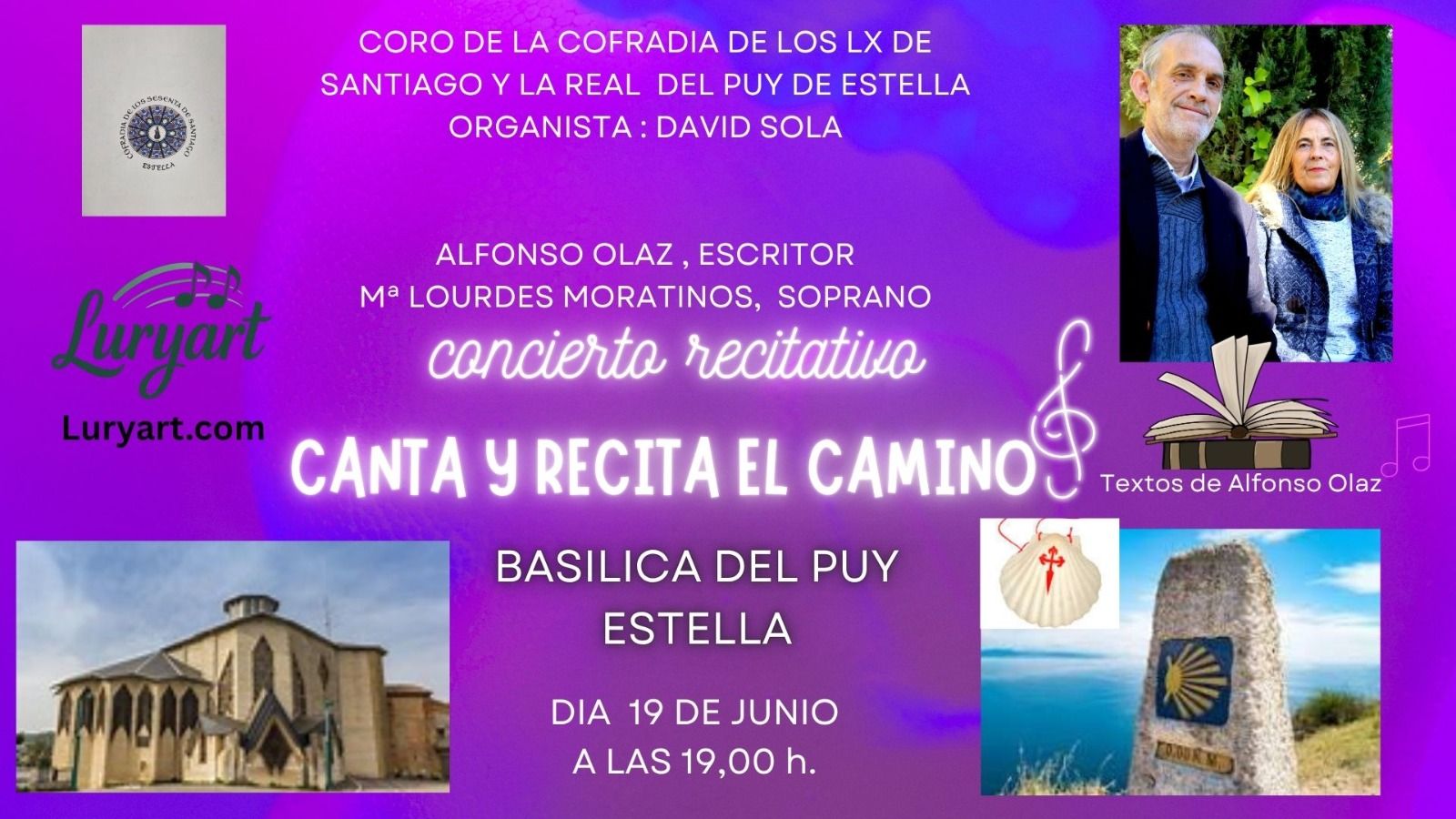 LURYART, Presenta : Hacia el año santo Xacobeo 2027