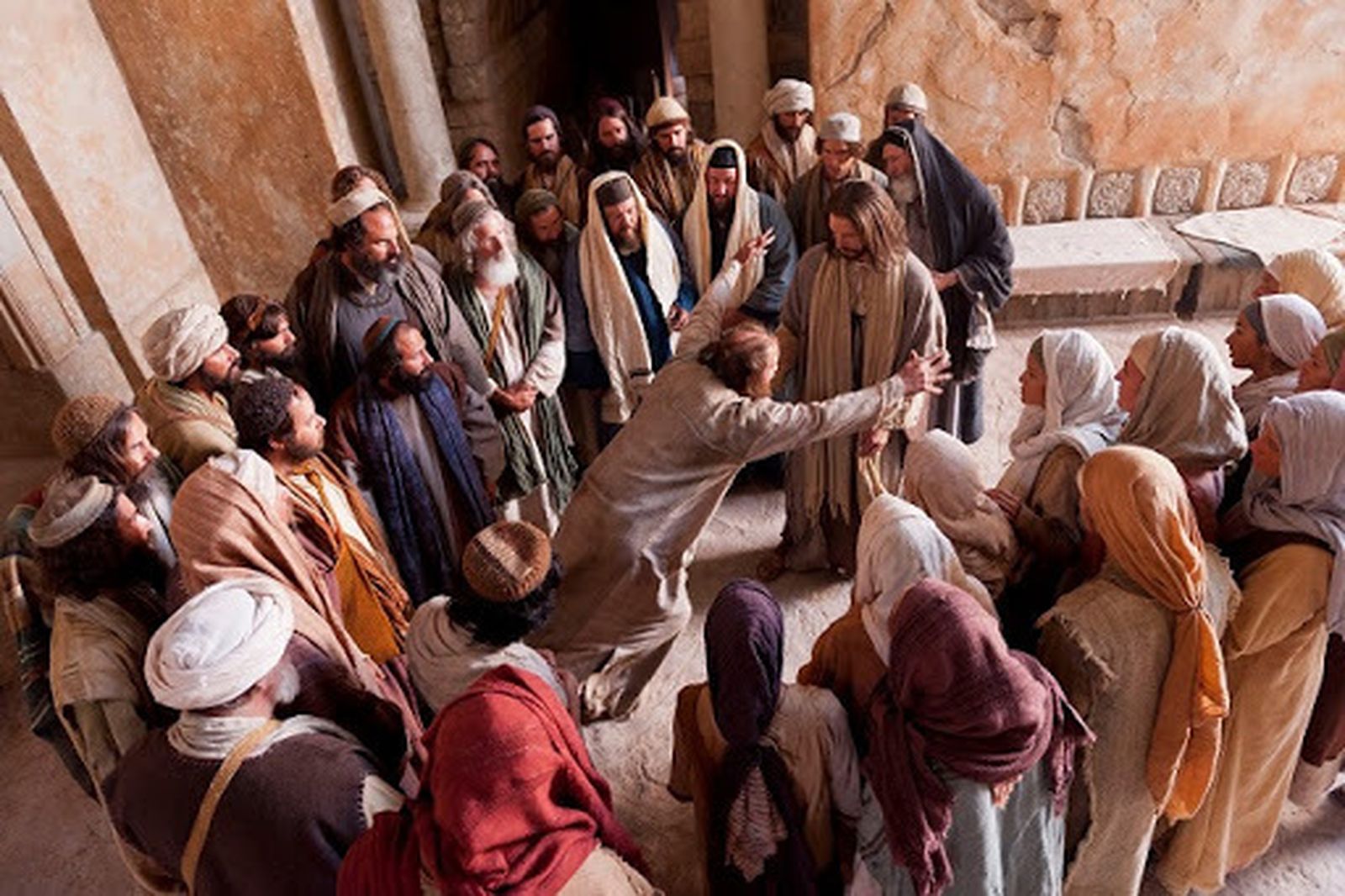 Combatir el mal en el lugar sagrado.