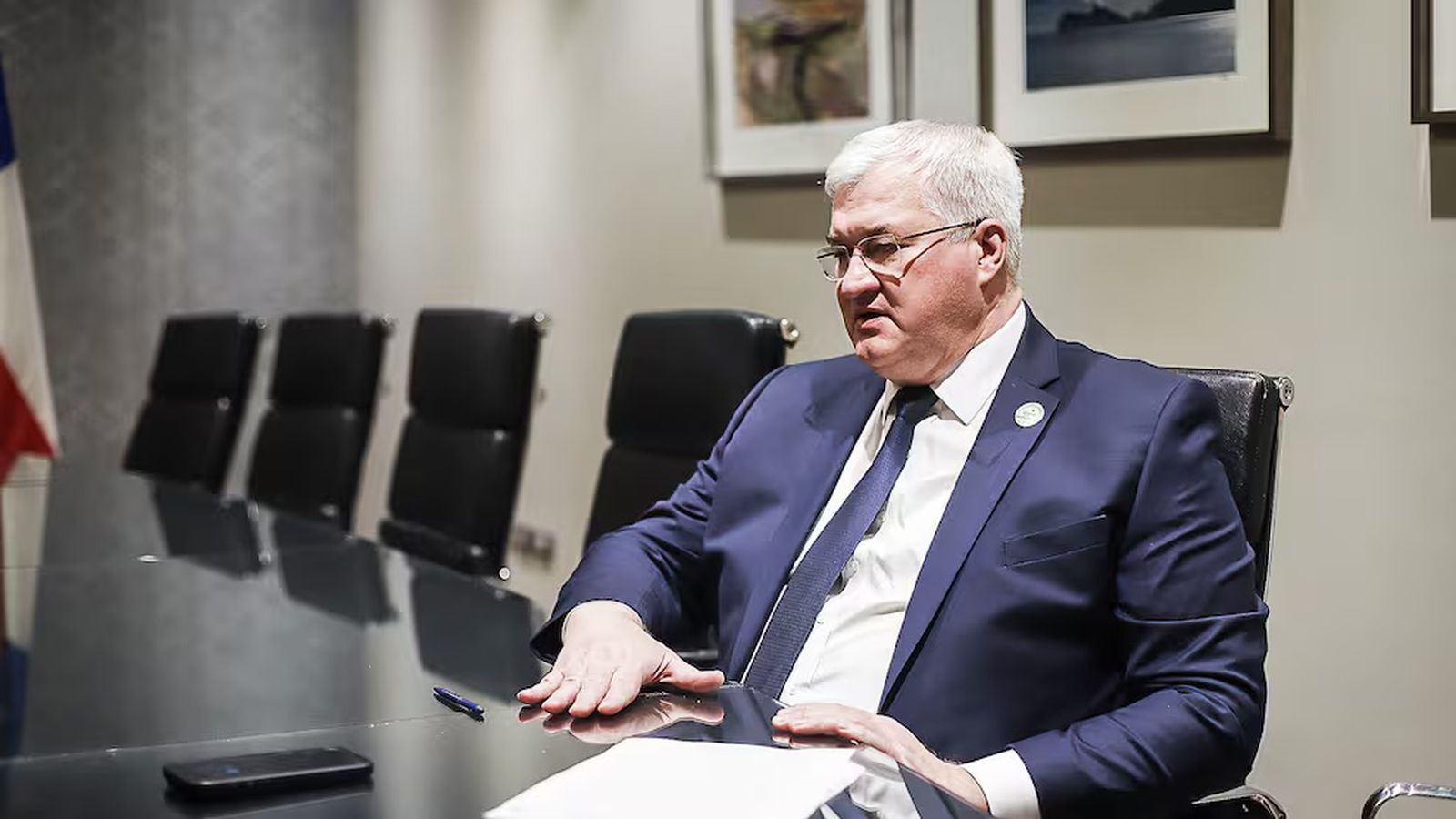 Andrii Sibiha, ministro de Exteriores ucraniano