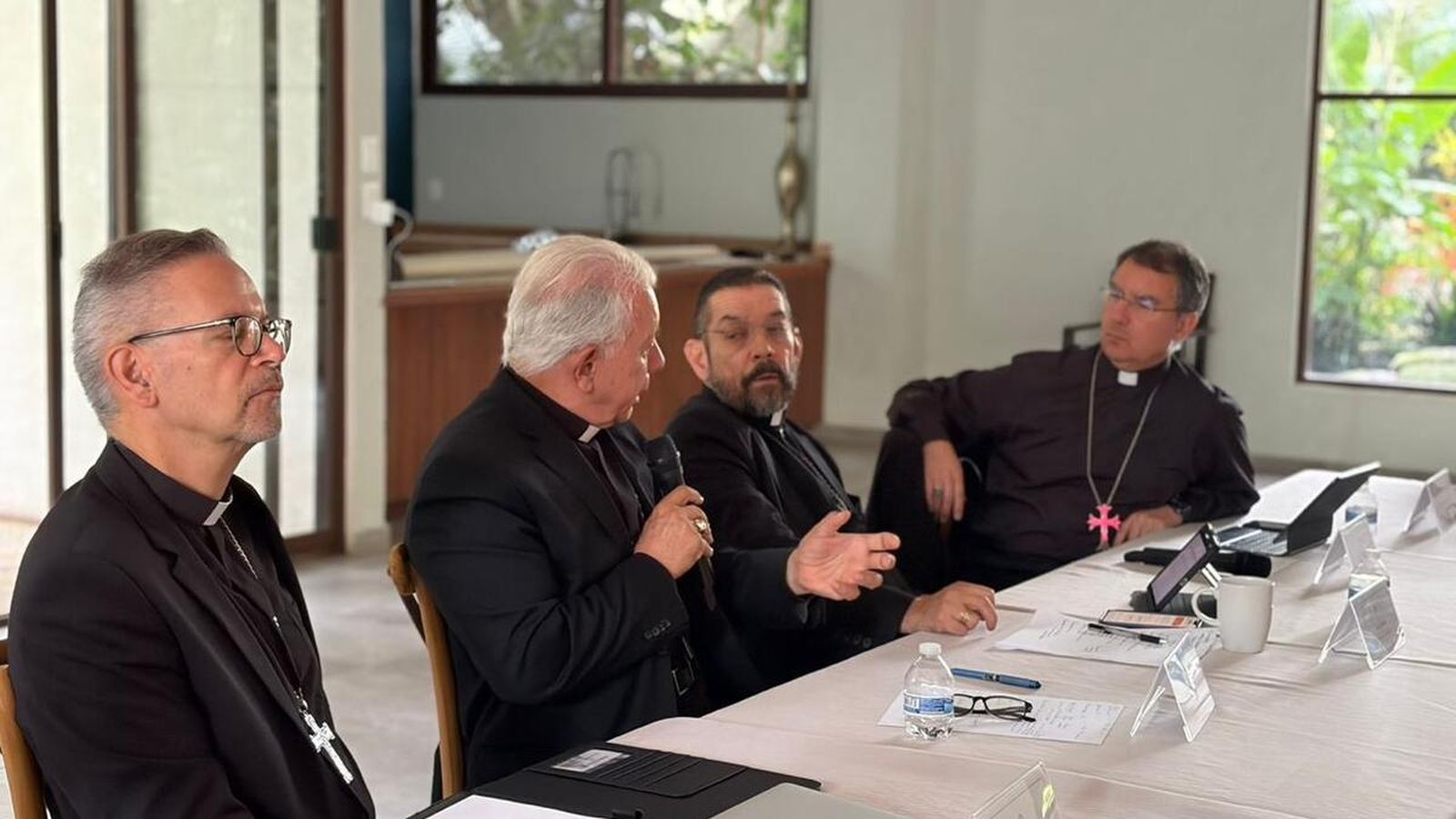 Obispos reunidos en Cuernavaca