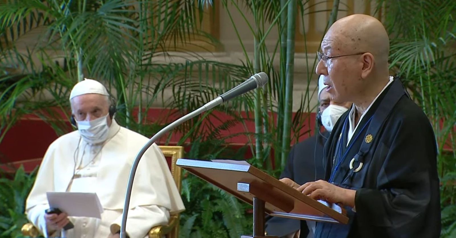 El Pap, en el encuentro de la COP26