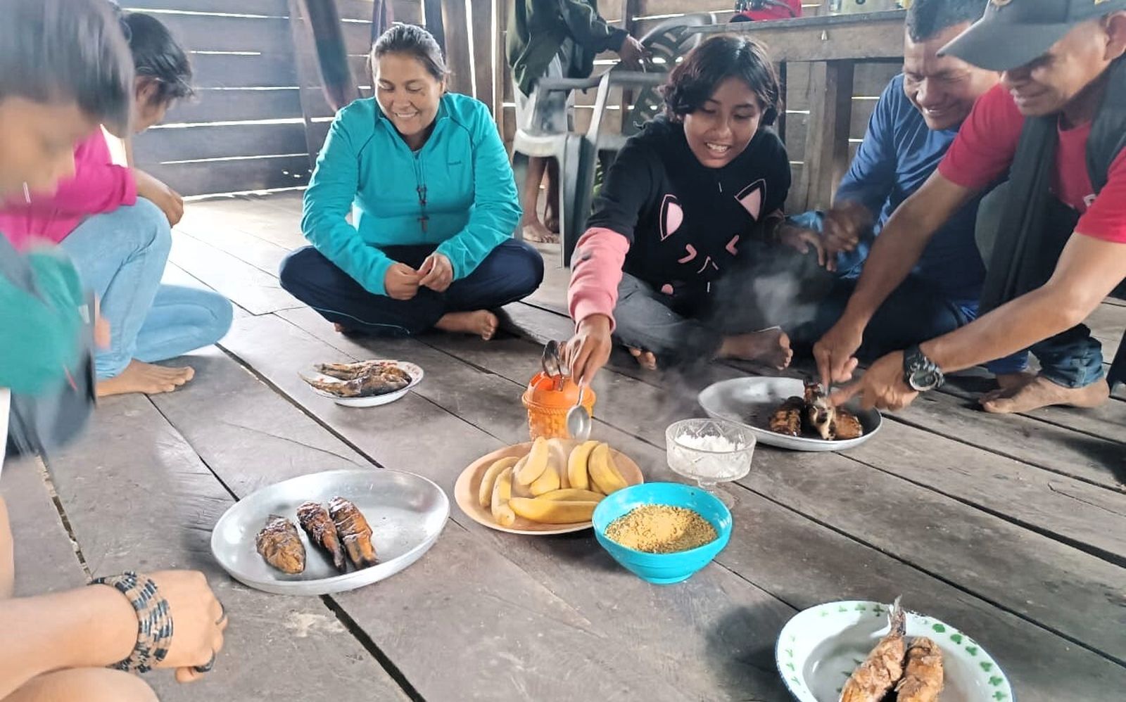 Compartir en San José de Yanayacu