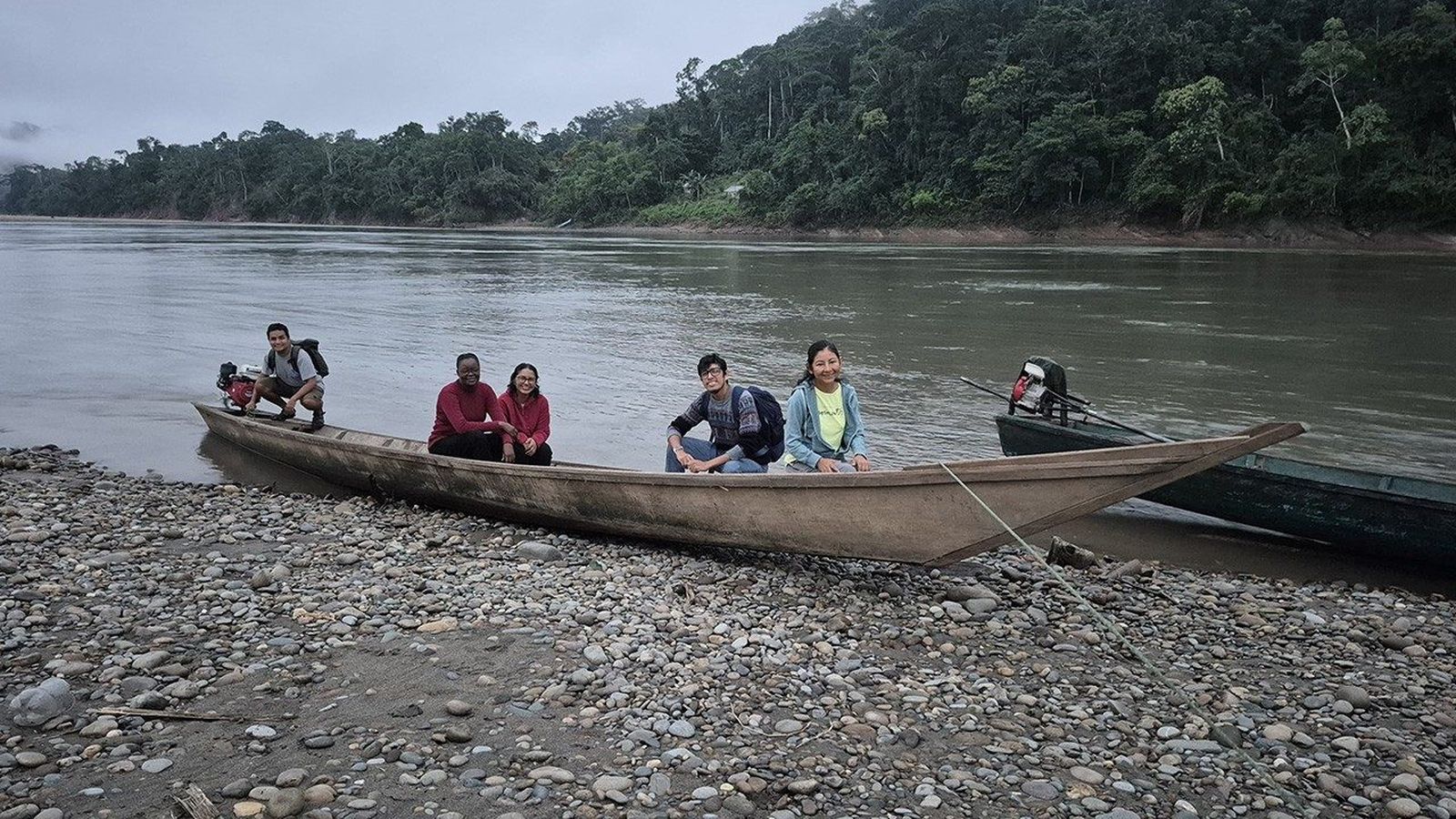 La hermana Giovanna Llerena, en el Amazonas