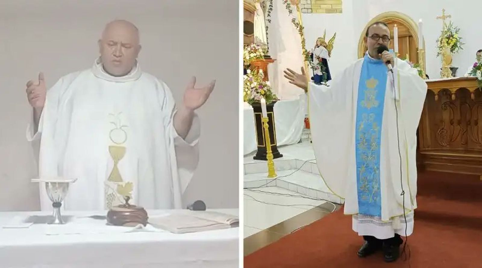 Pastor Eugenio Rodríguez Benavides y Leonardo Guevara Gutiérrez, sacerdotes investigados en Nicaragua