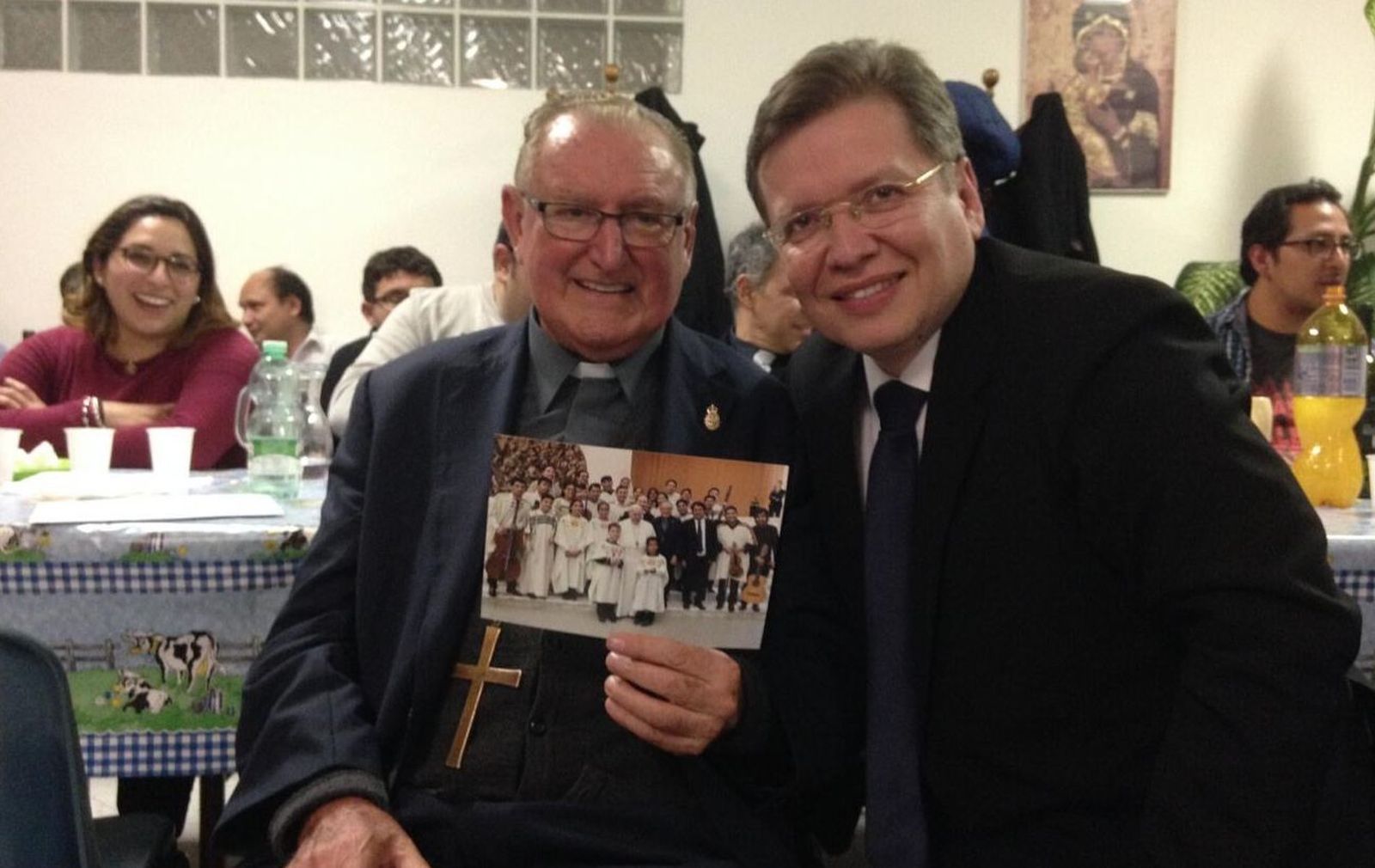 Nicolás Castellanos y Julio César Caballero