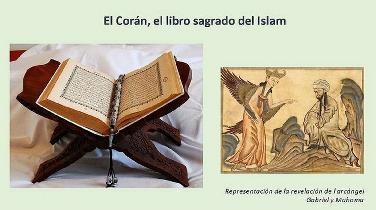 El Corán, libro sagrado del islam