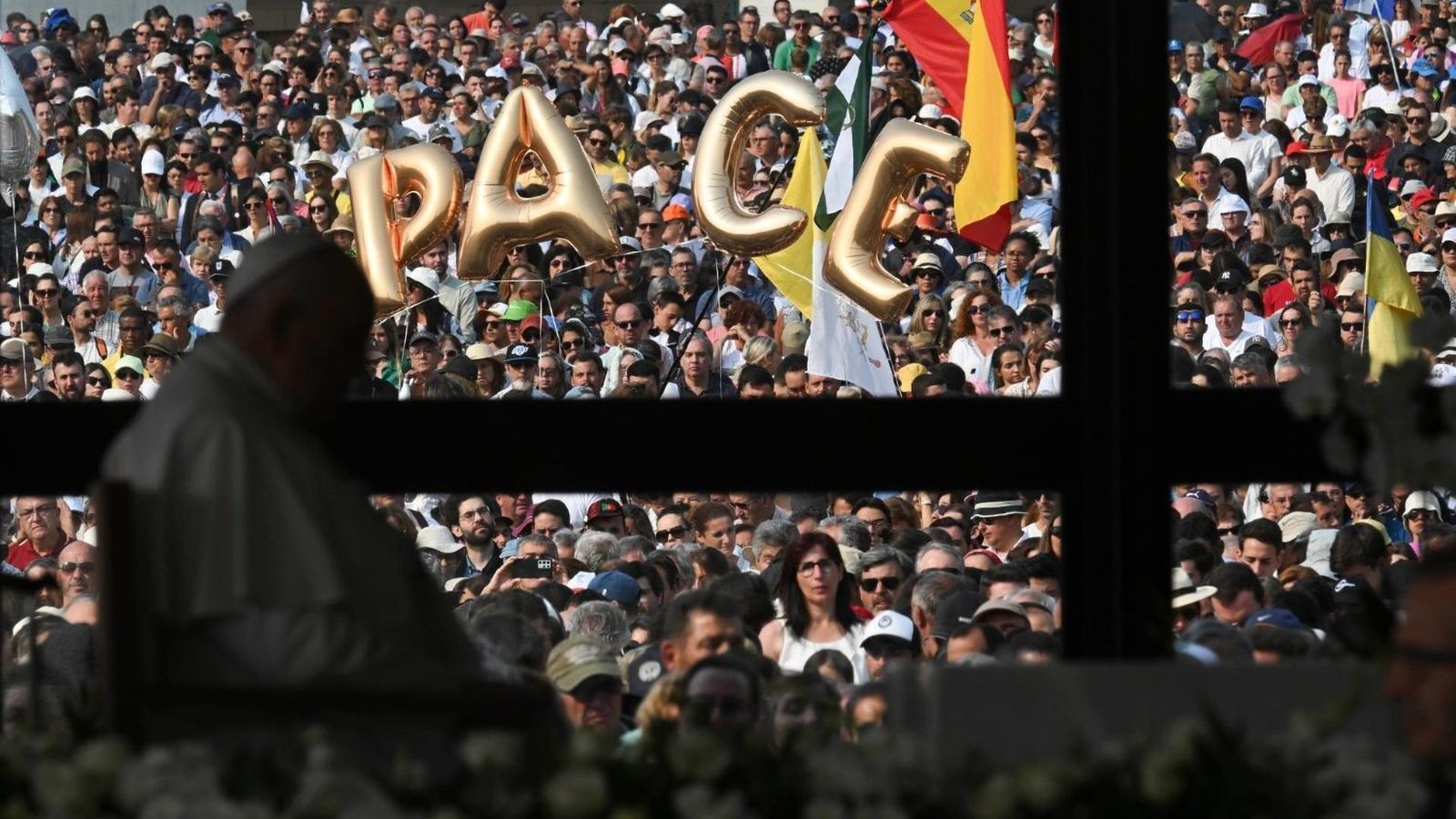 El Papa de la paz, también desde Fátima