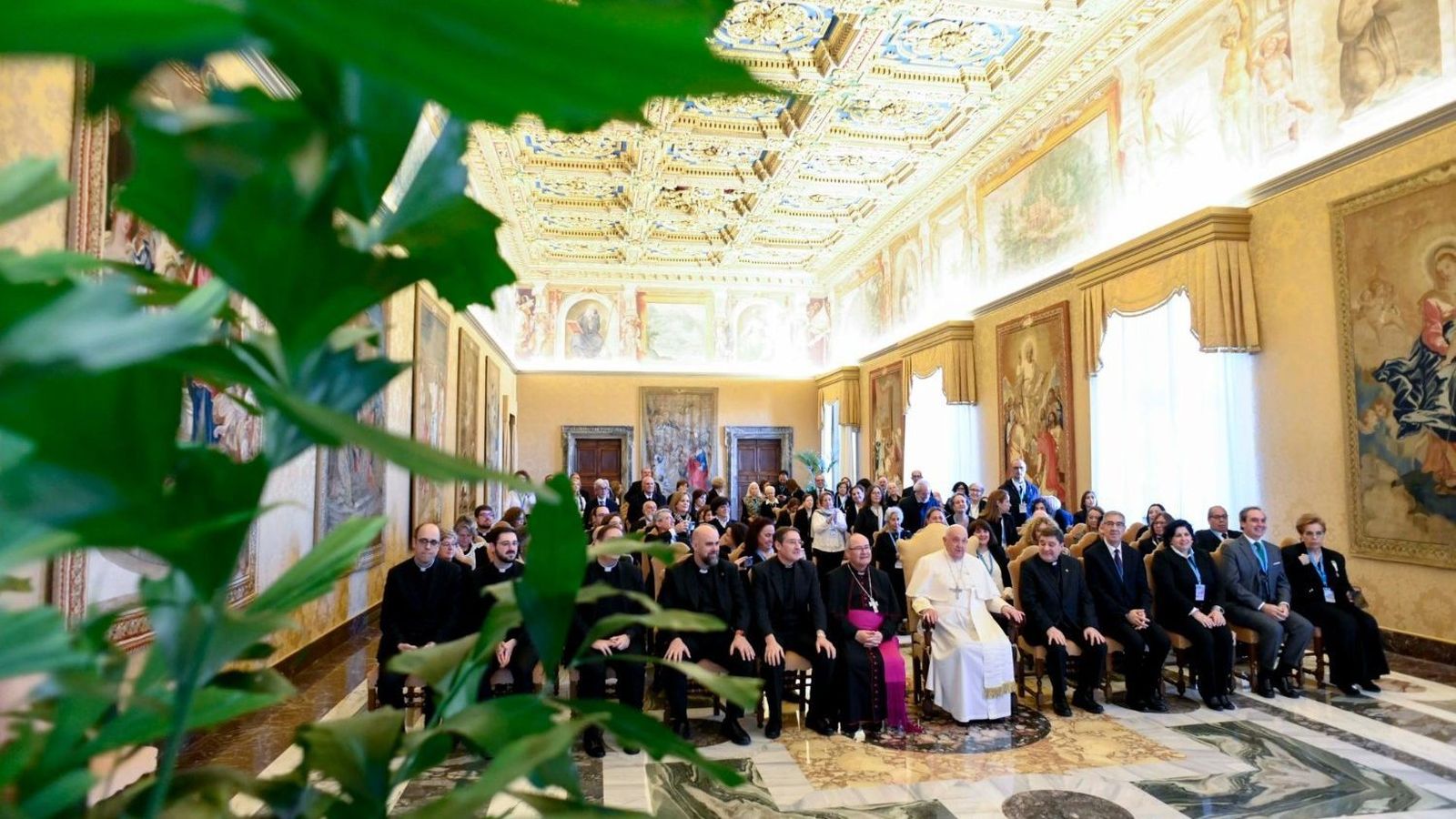 Audiencia del Papa a Cáritas Toledo