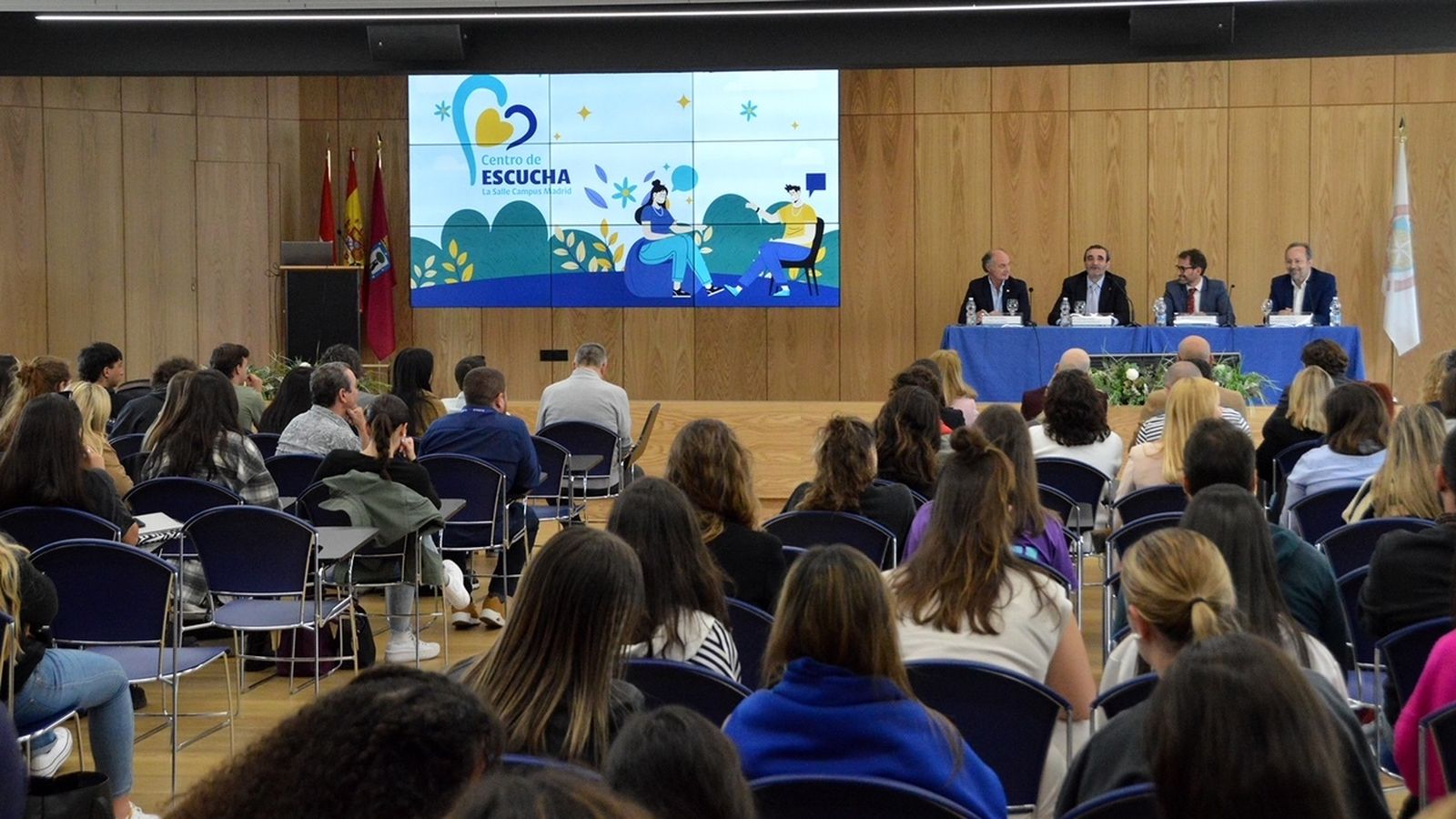 Inauguración del Centro de Escucha Universitario La Salle