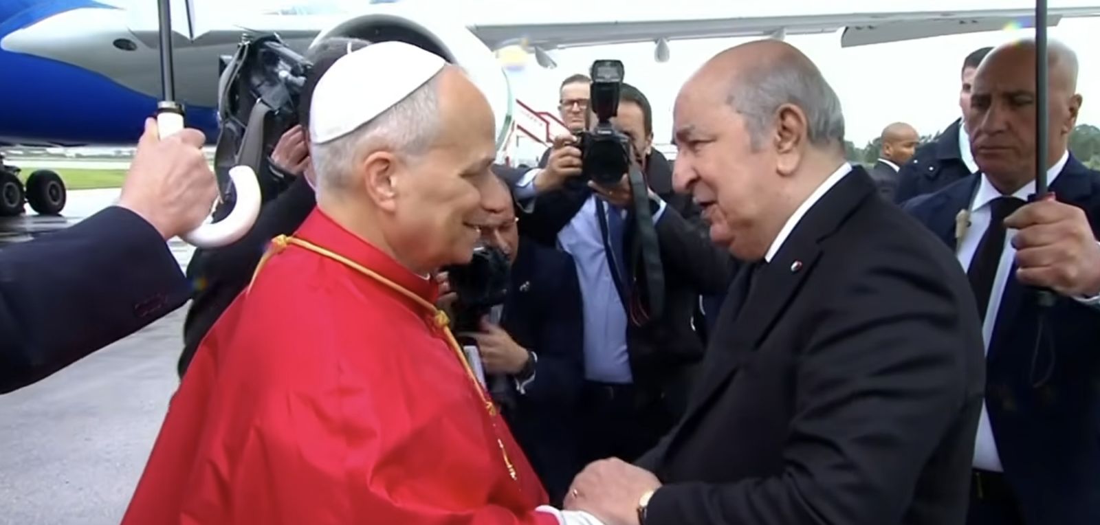 León XIV ya está en Argelia