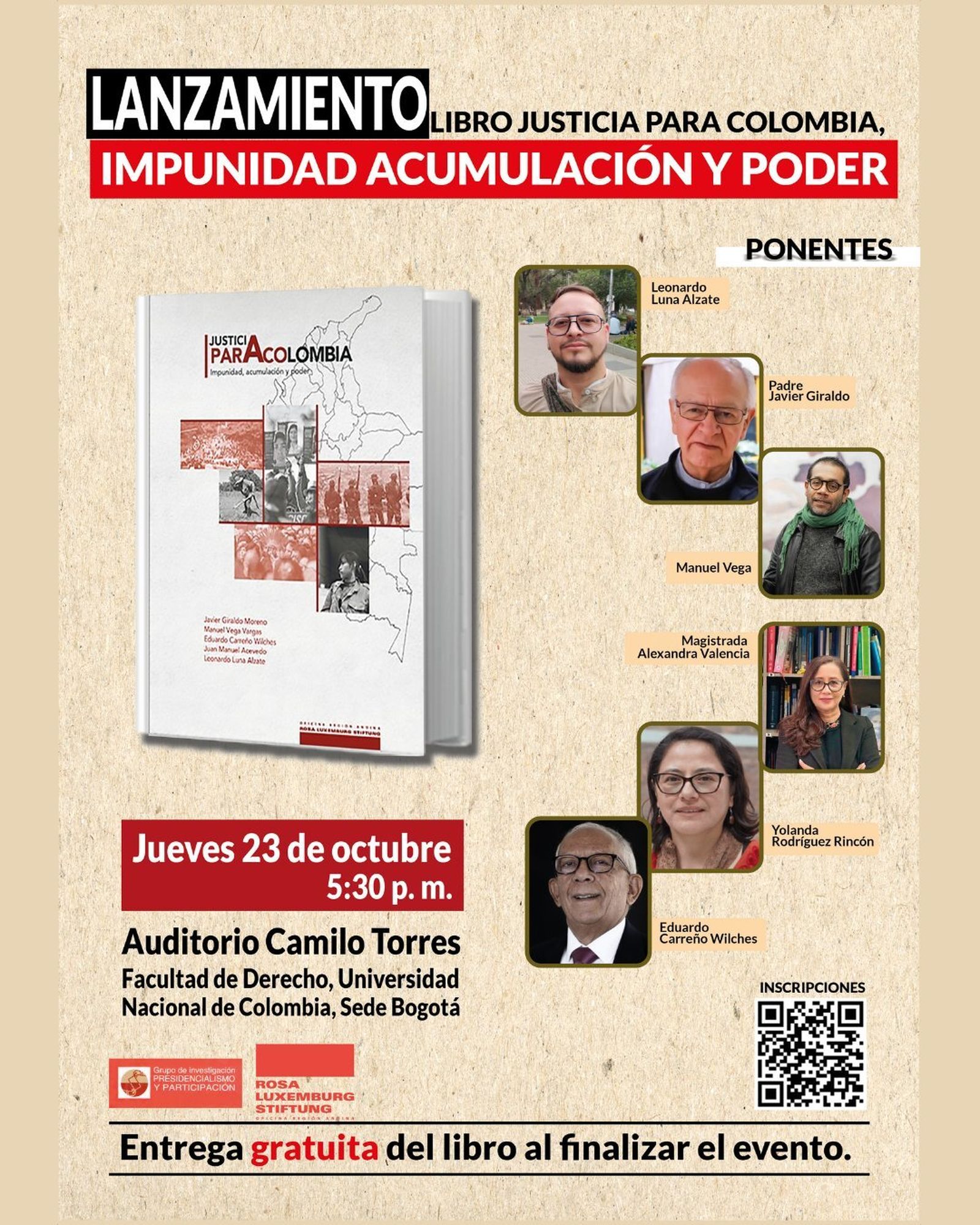 Lanzamiento libro Unal 23 octubre 2025