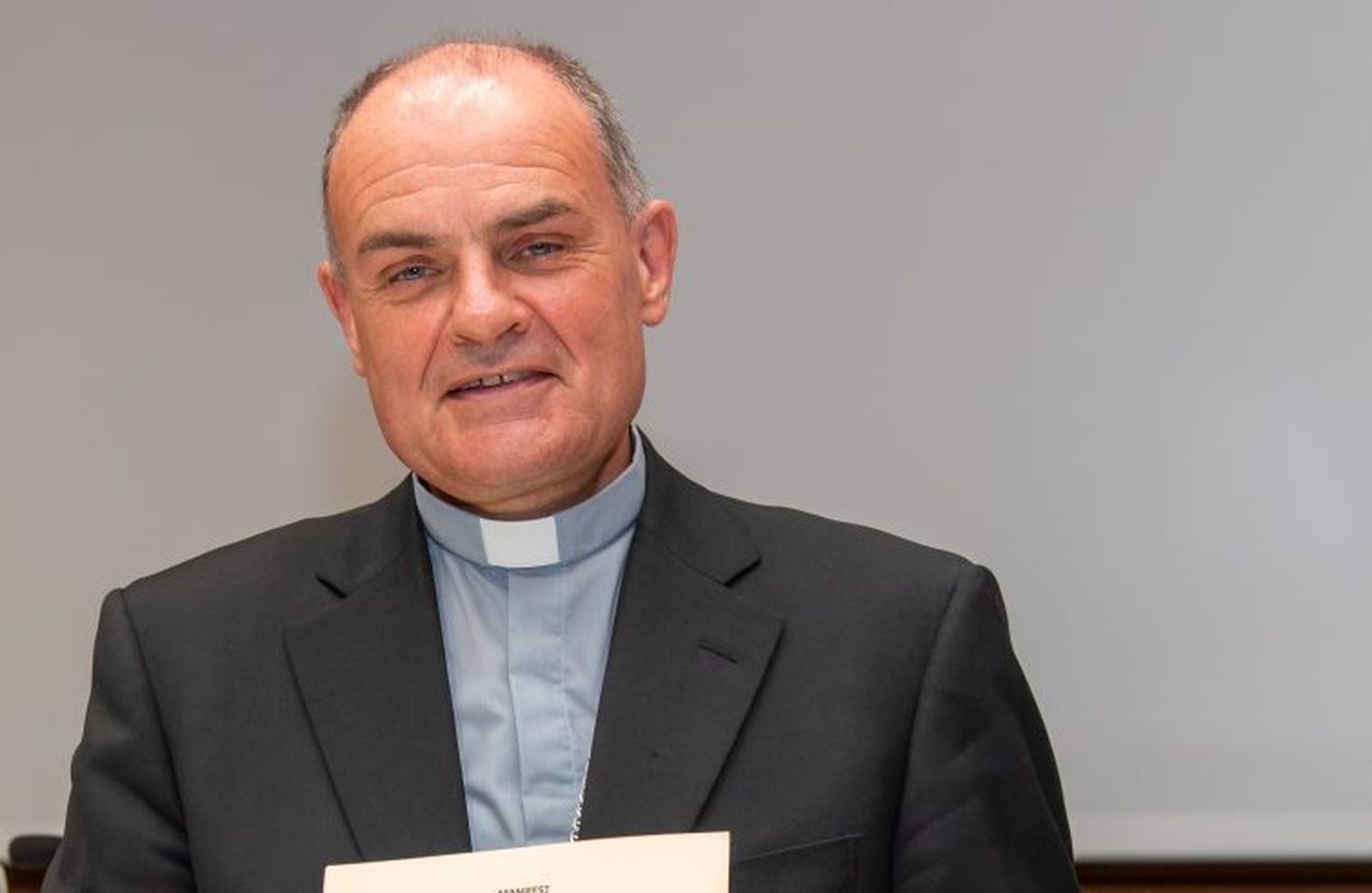 Monseñor Ivo Muser, obispo de Bolzano. Italia.