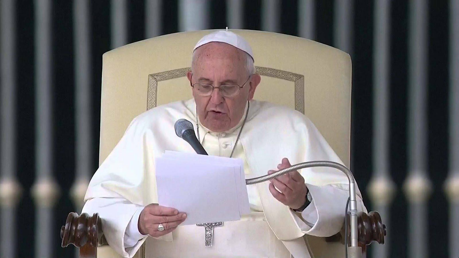 Francisco, en la audiencia