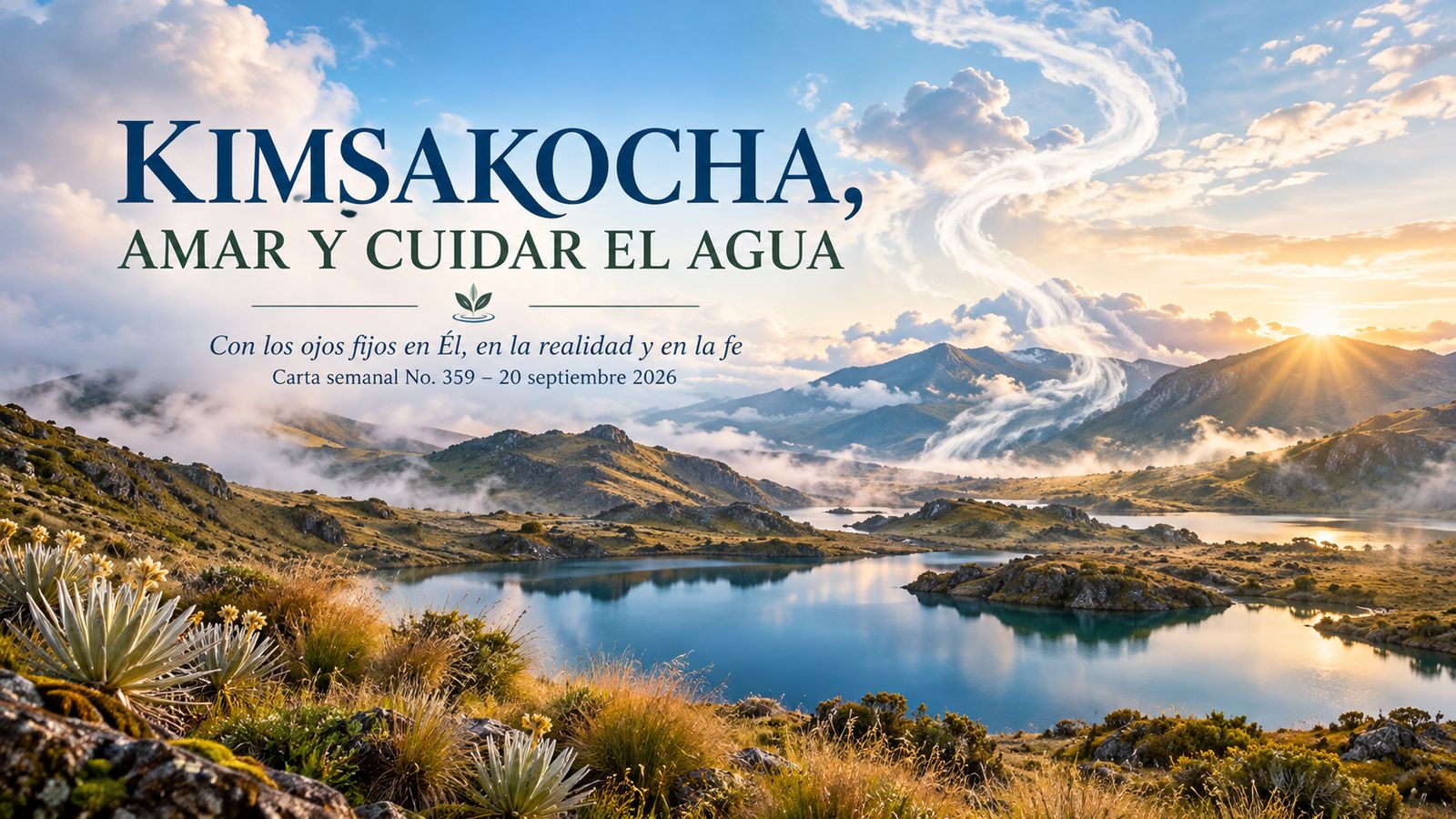 KIMSAKOCHA, AMAR Y CUIDAR EL AGUA