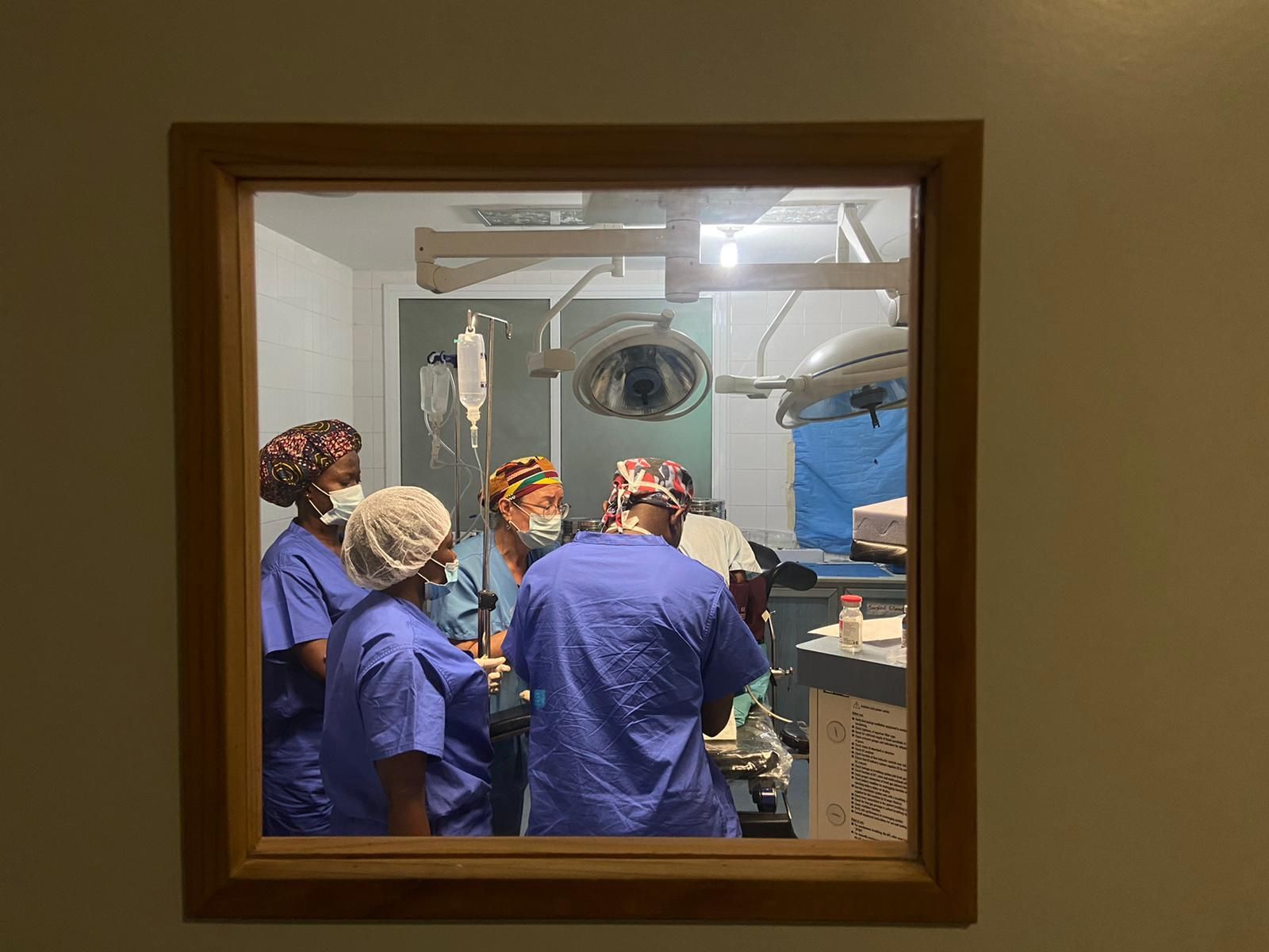 Mision de Surg For All en centro de la Orden Hospitalaria en Liberia en octubre 2022