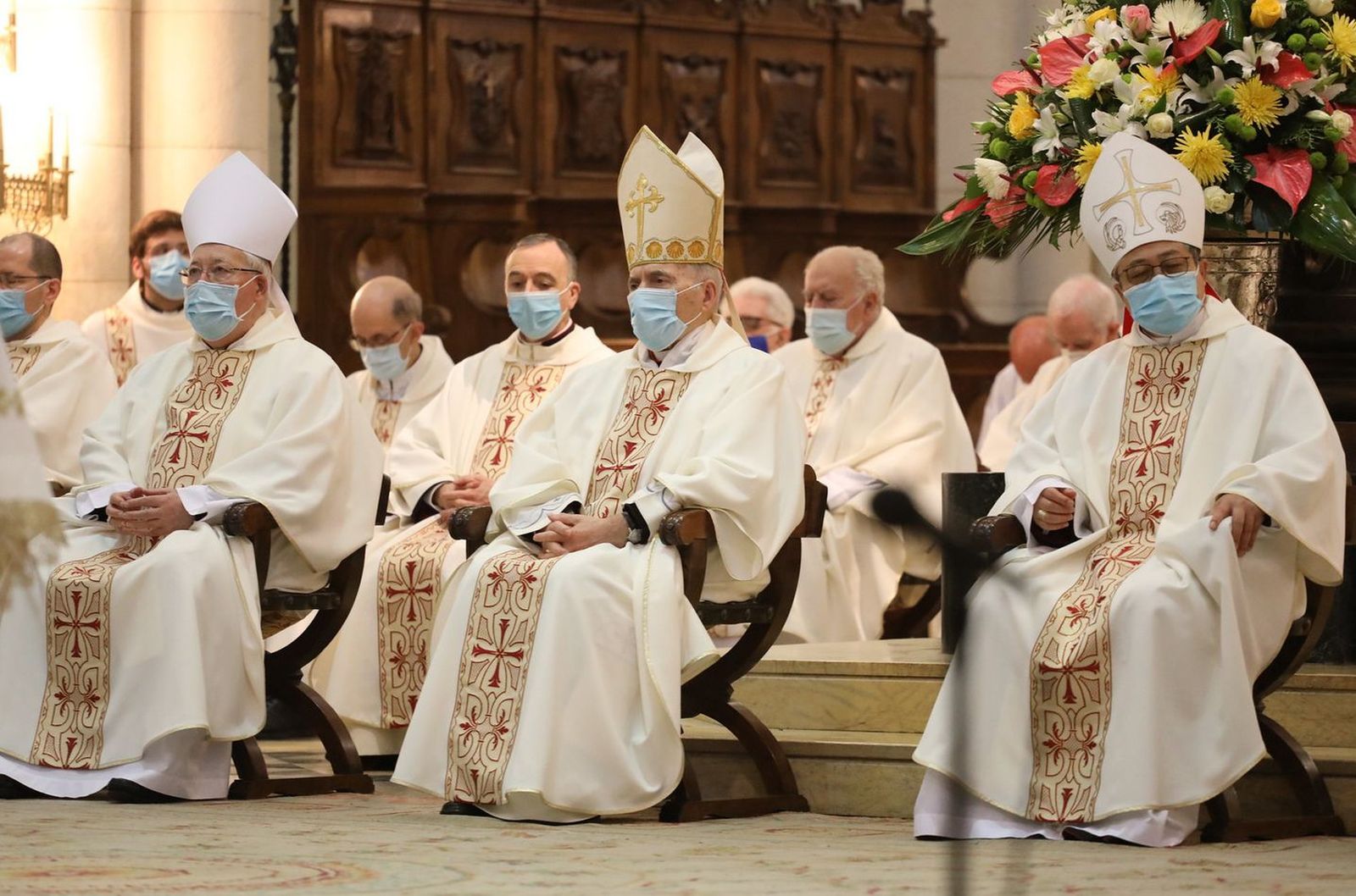 Reig, Rouco y el Nuncio