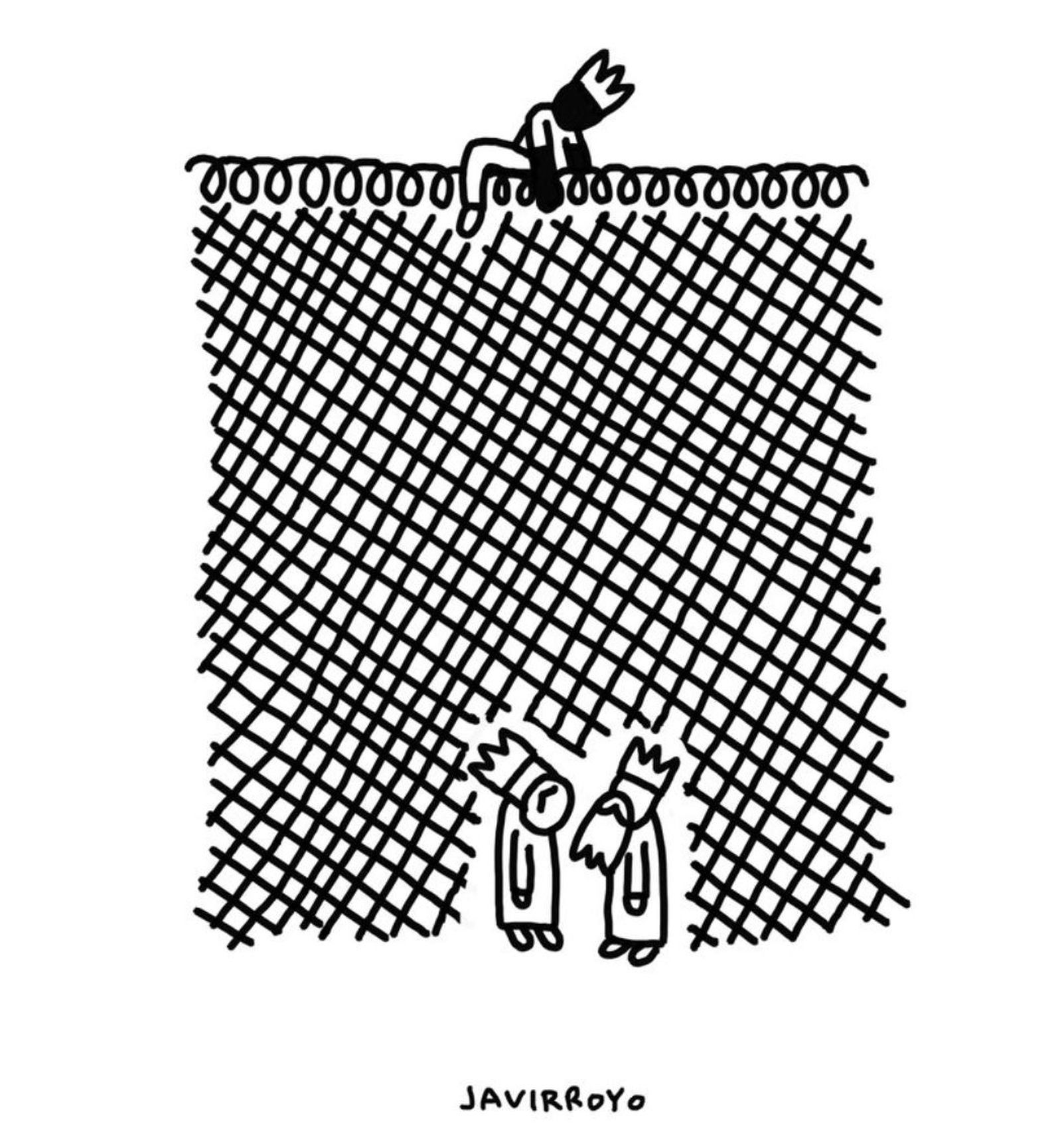 Los Magos saltan la verja