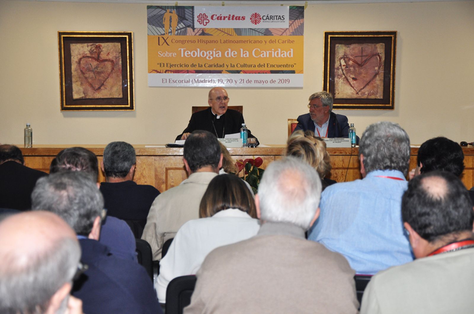 Osoro, durante el encuentro de Teología de la Caridad