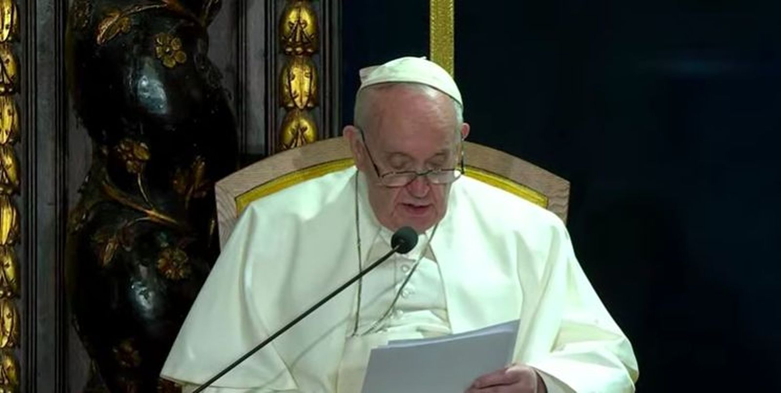 Primer discurso del Papa